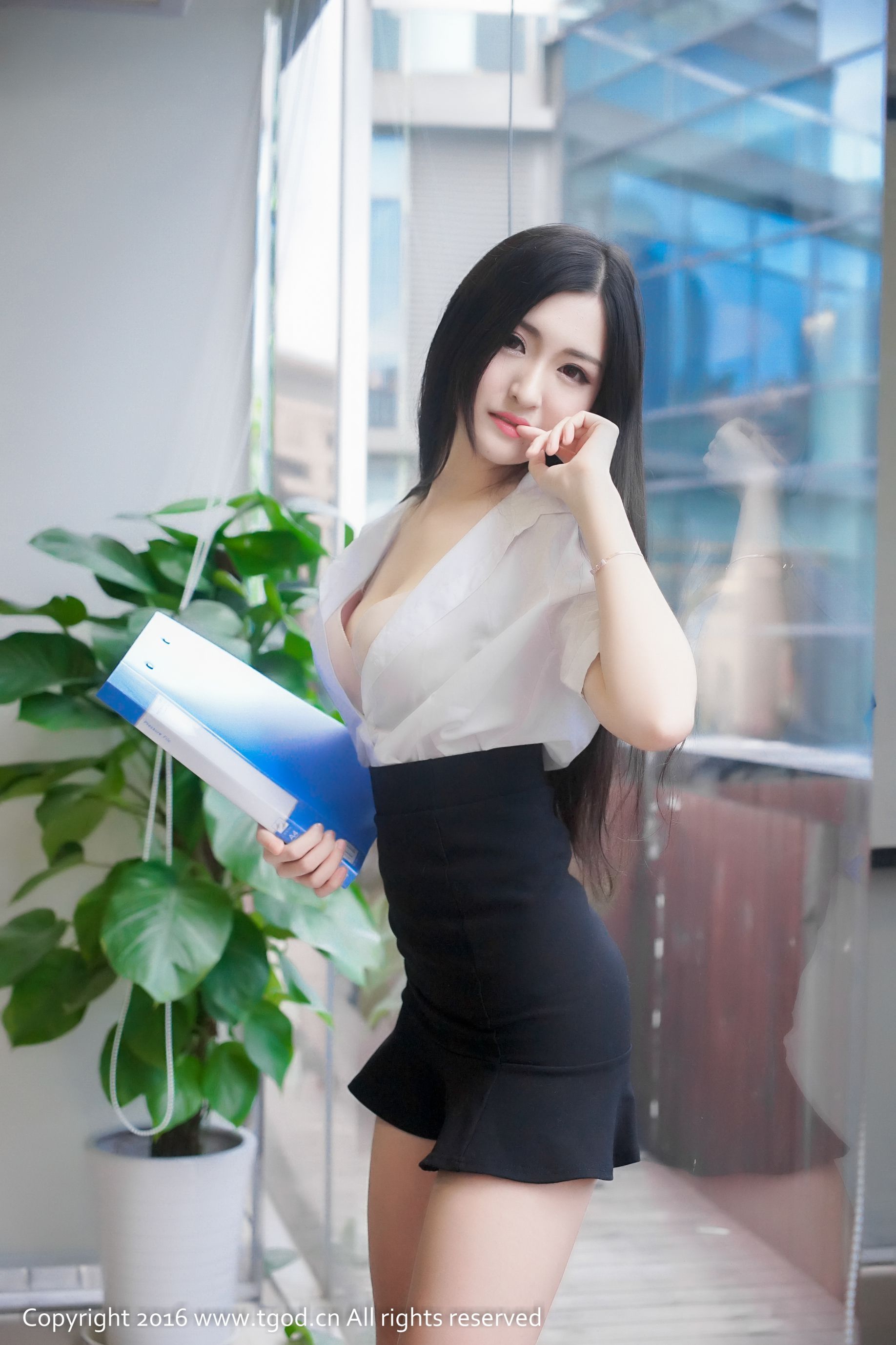 沈梦瑶G-cat《制服诱惑不可挡》-图55