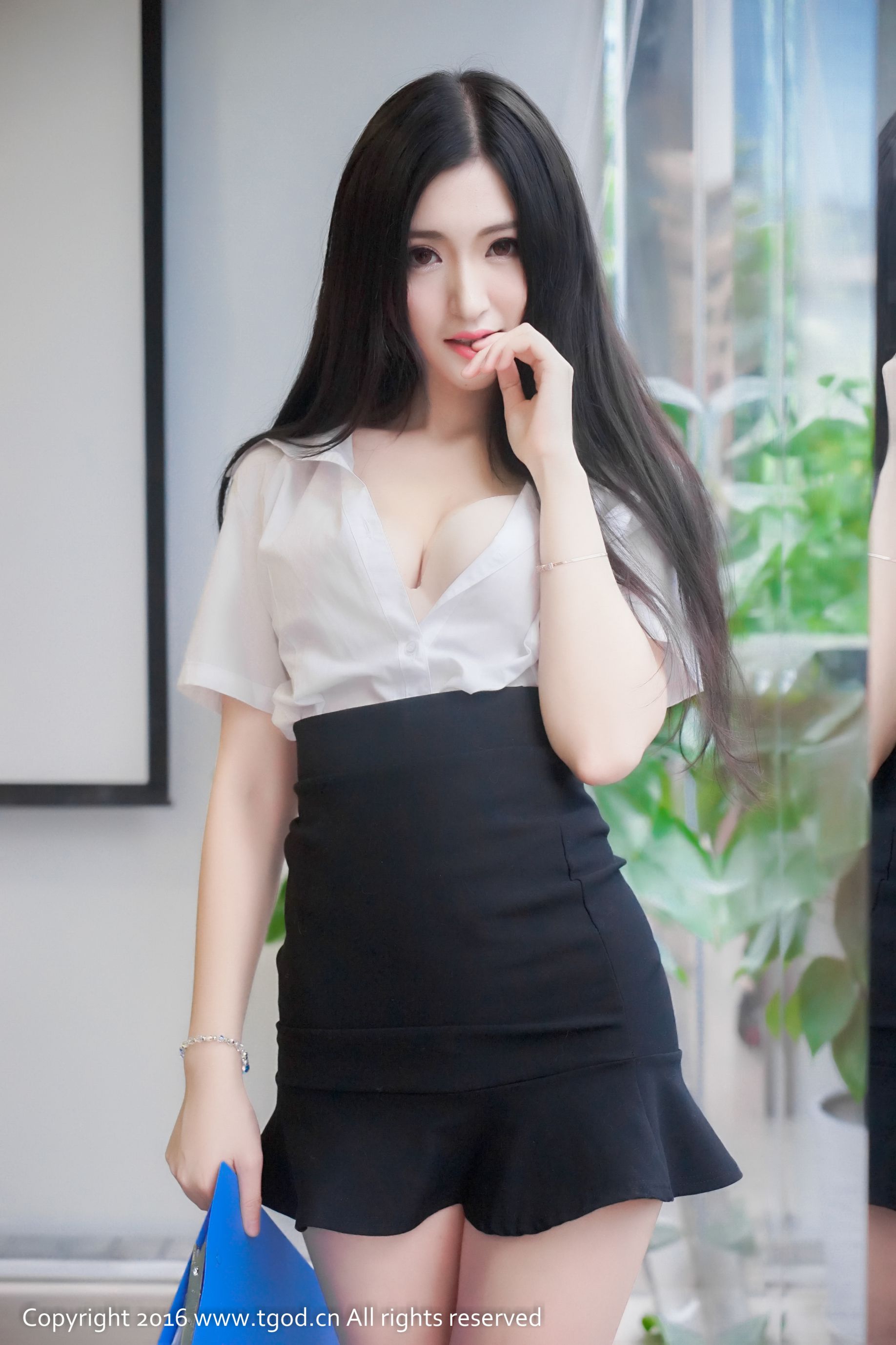 沈梦瑶G-cat《制服诱惑不可挡》-图57