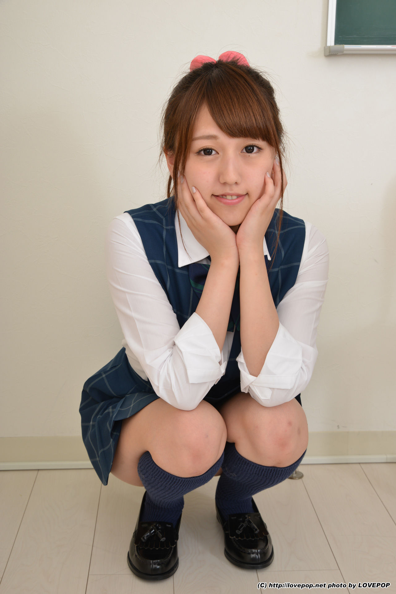 Mayu Satomi 里美まゆ shaved ! Uniform vest - PPV-图29