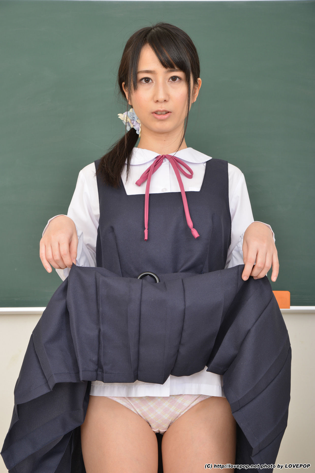 Sora Shiina 泉水蒼空 Shameful lady ! Uniform - PPV-图46