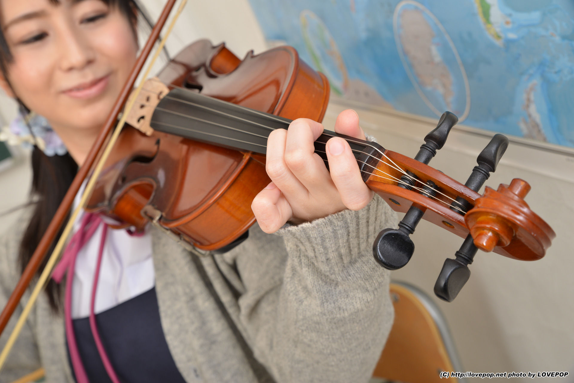 Sora Shiina 泉水蒼空 Shameful lady ! Uniform - PPV-图4