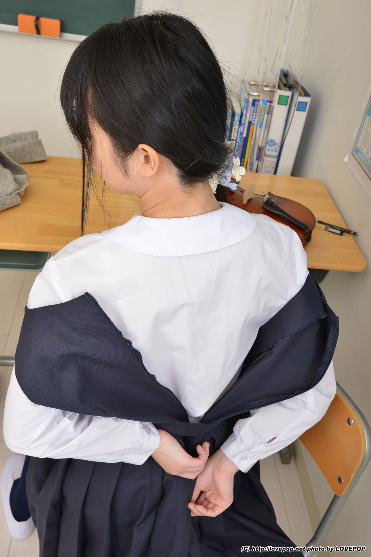 Sora Shiina 泉水蒼空 Shameful lady ! Uniform - PPV-图56