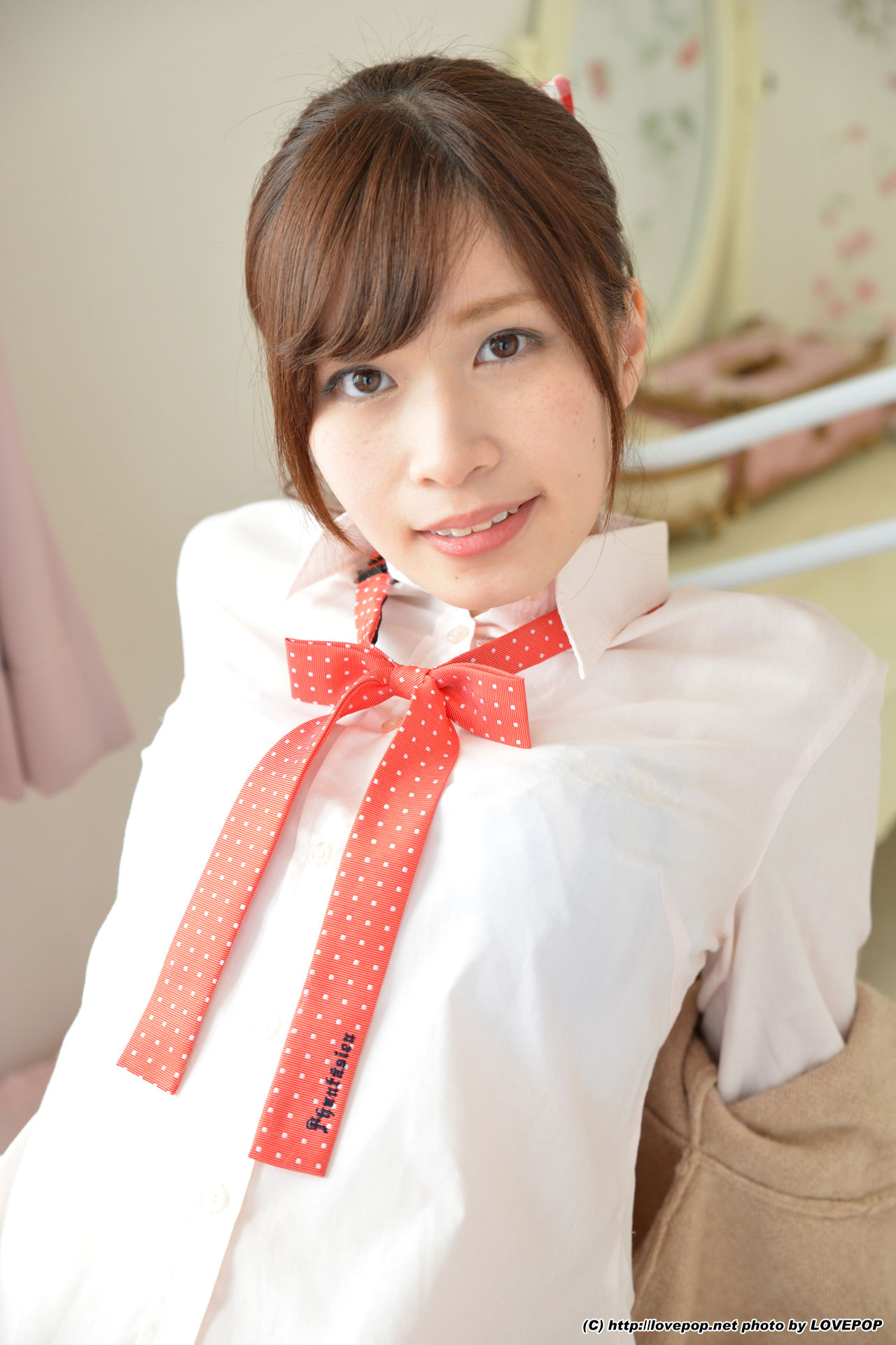 Tsubasa Akimoto 秋本翼&Ria Sato 佐藤理亜 Uniform cardigan - PPV-图56