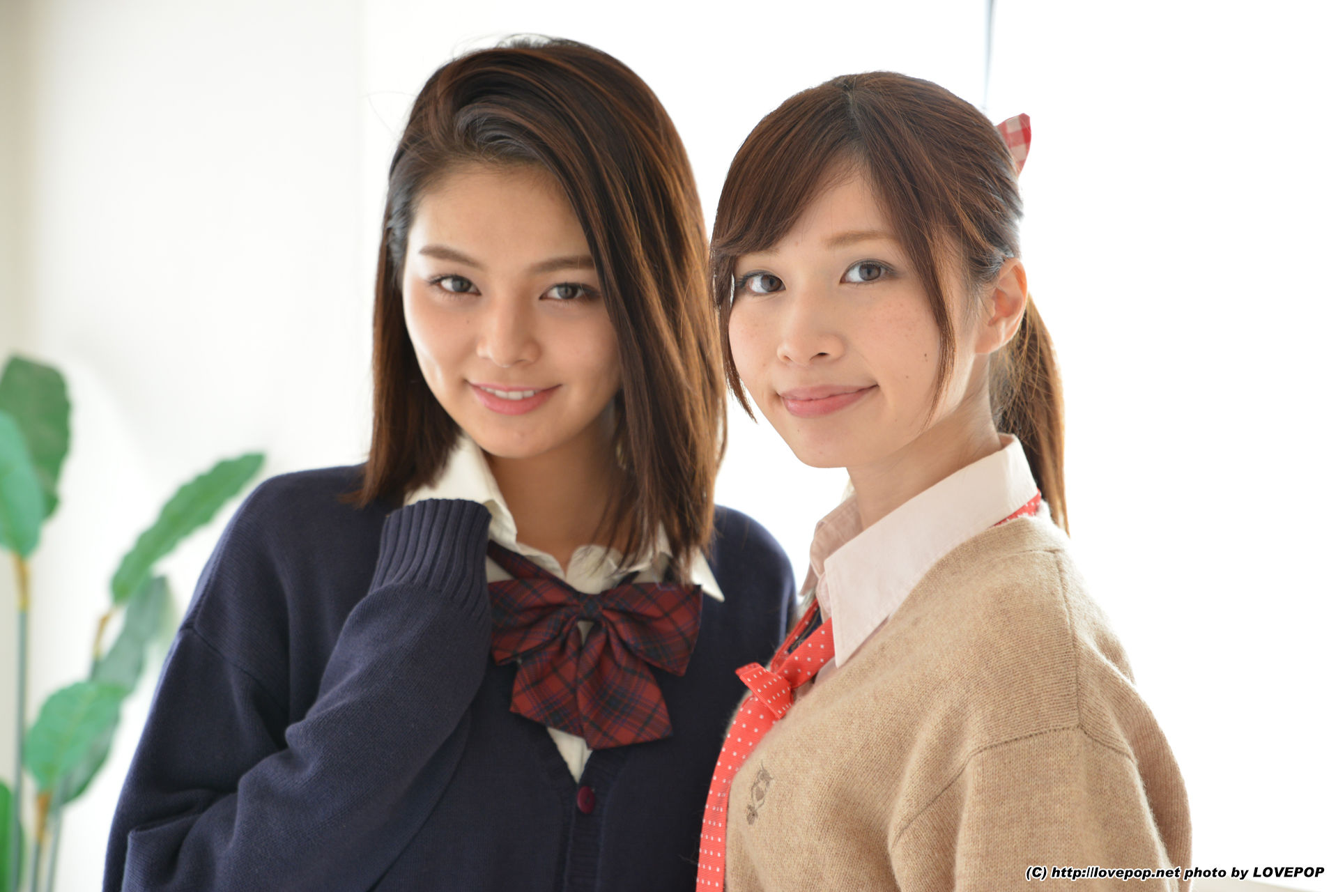 Tsubasa Akimoto 秋本翼&Ria Sato 佐藤理亜 Uniform cardigan - PPV-图8