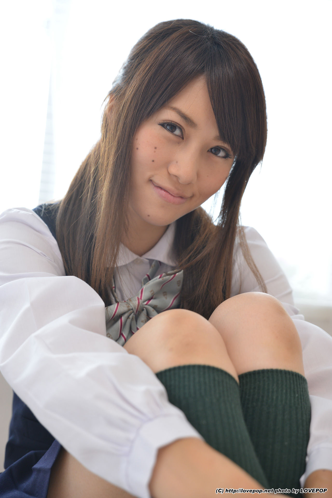 Yamaguchi Ayaka 山口彩加 Stairway Voyeur T-back! ! Uniform vest - PPV-图49