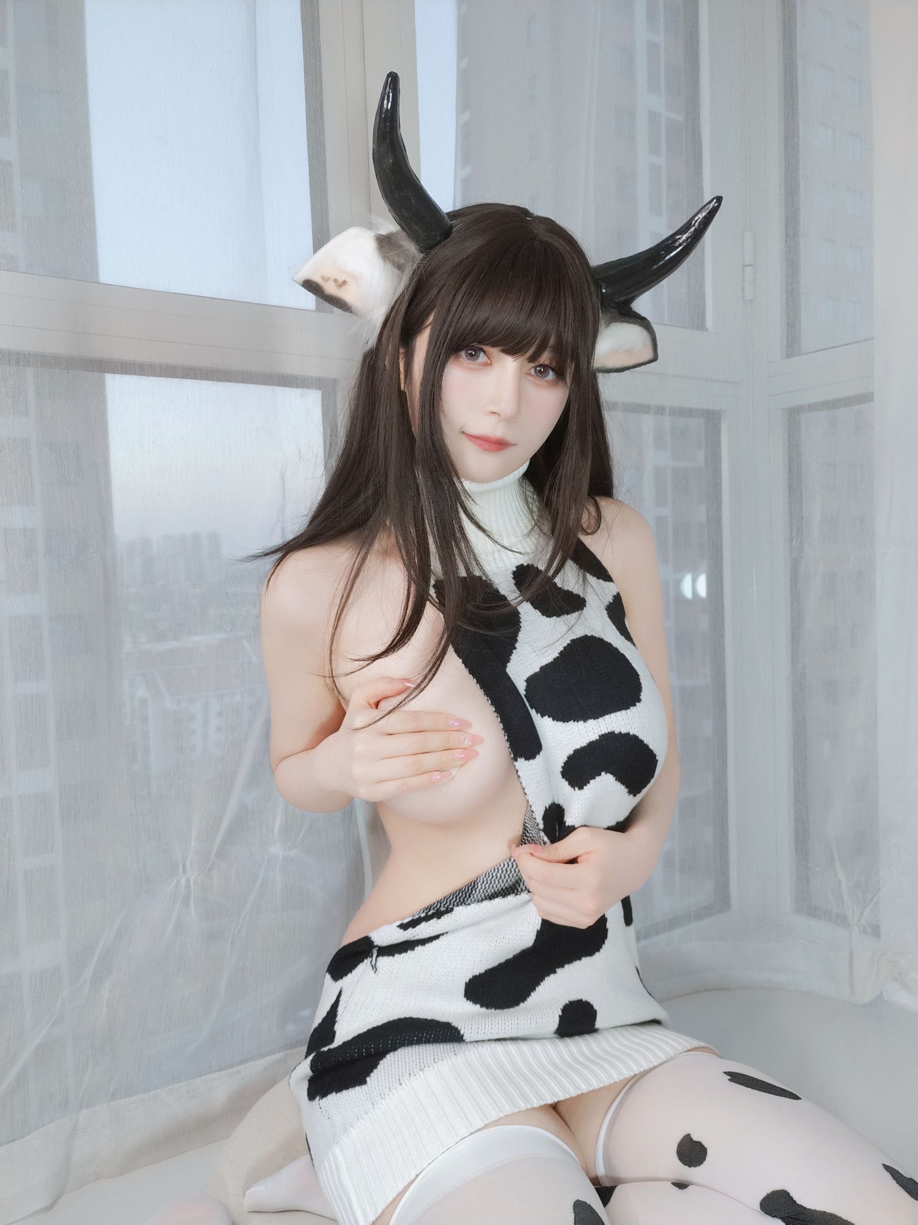 Coser小姐姐白银 - 柴郡魔女-图5