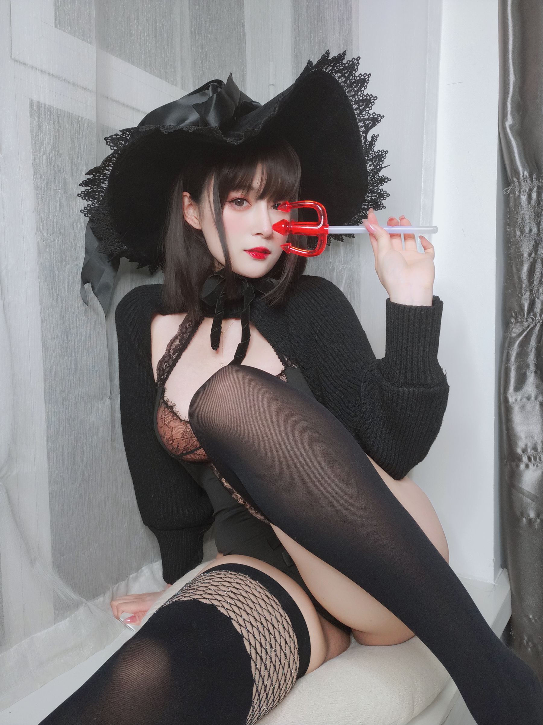 Coser小姐姐白银 - 柴郡魔女-图8