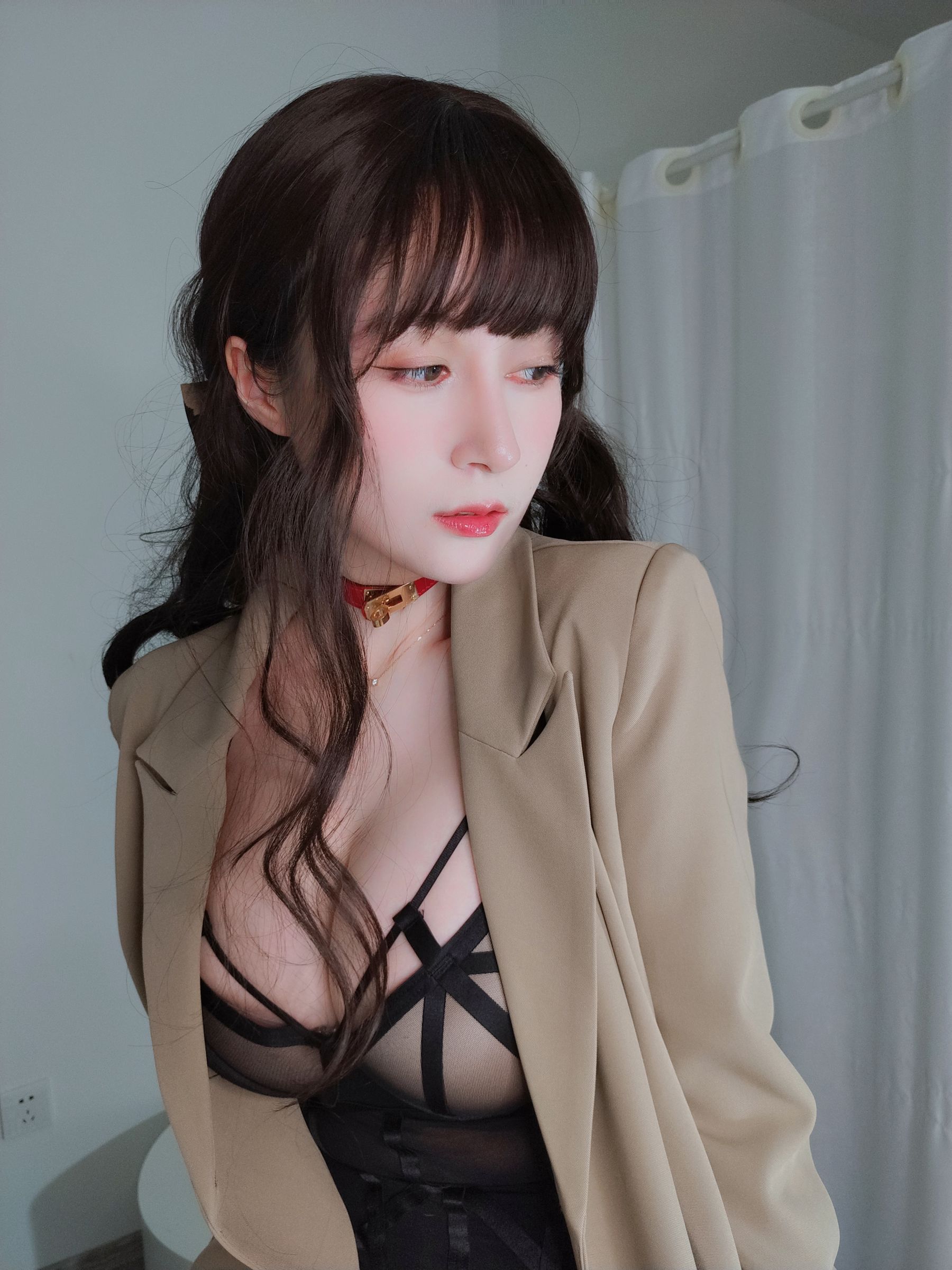 Coser小姐姐白银 - 黑丝OL情趣-图17