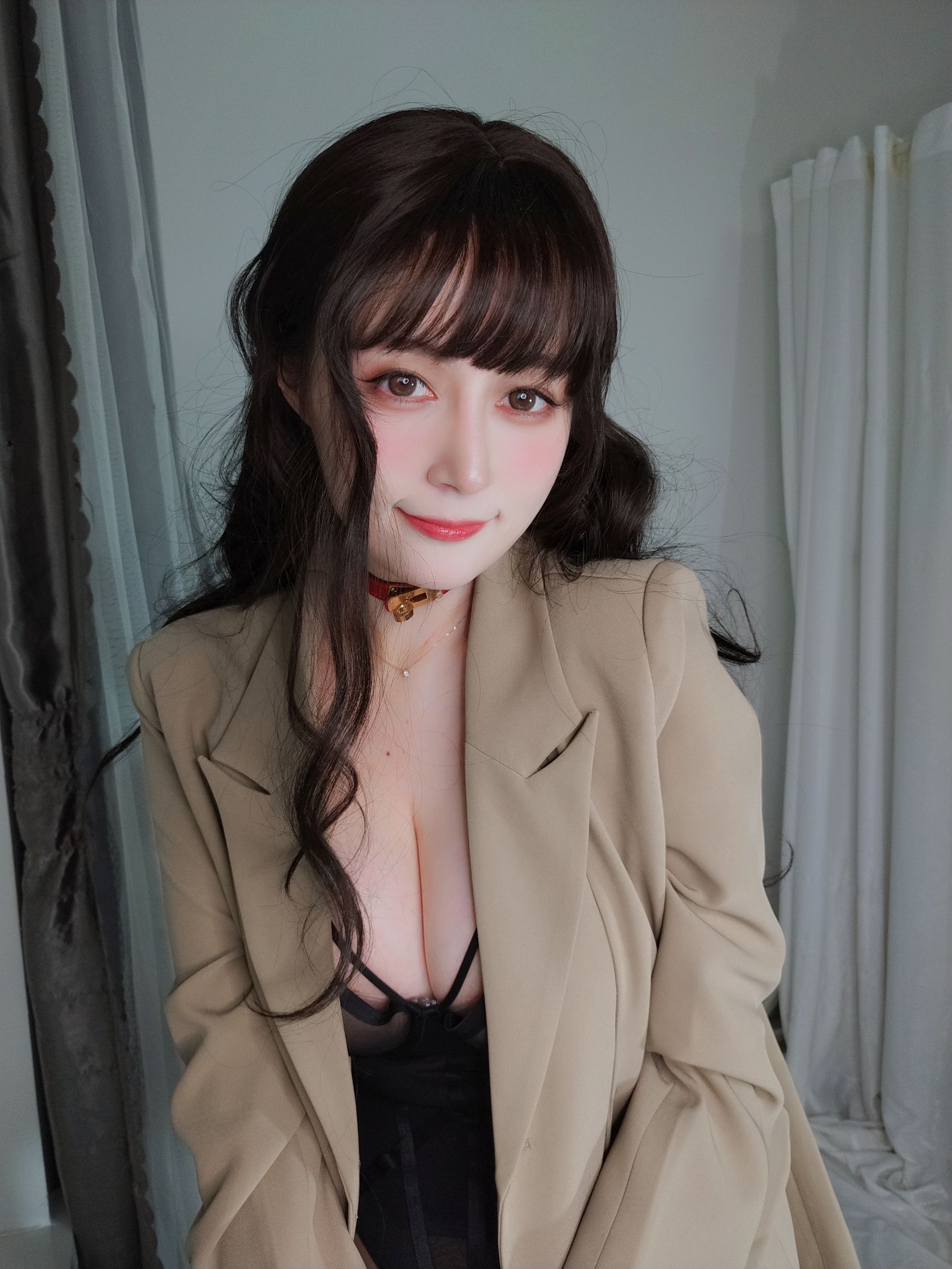 Coser小姐姐白银 - 黑丝OL情趣-图35