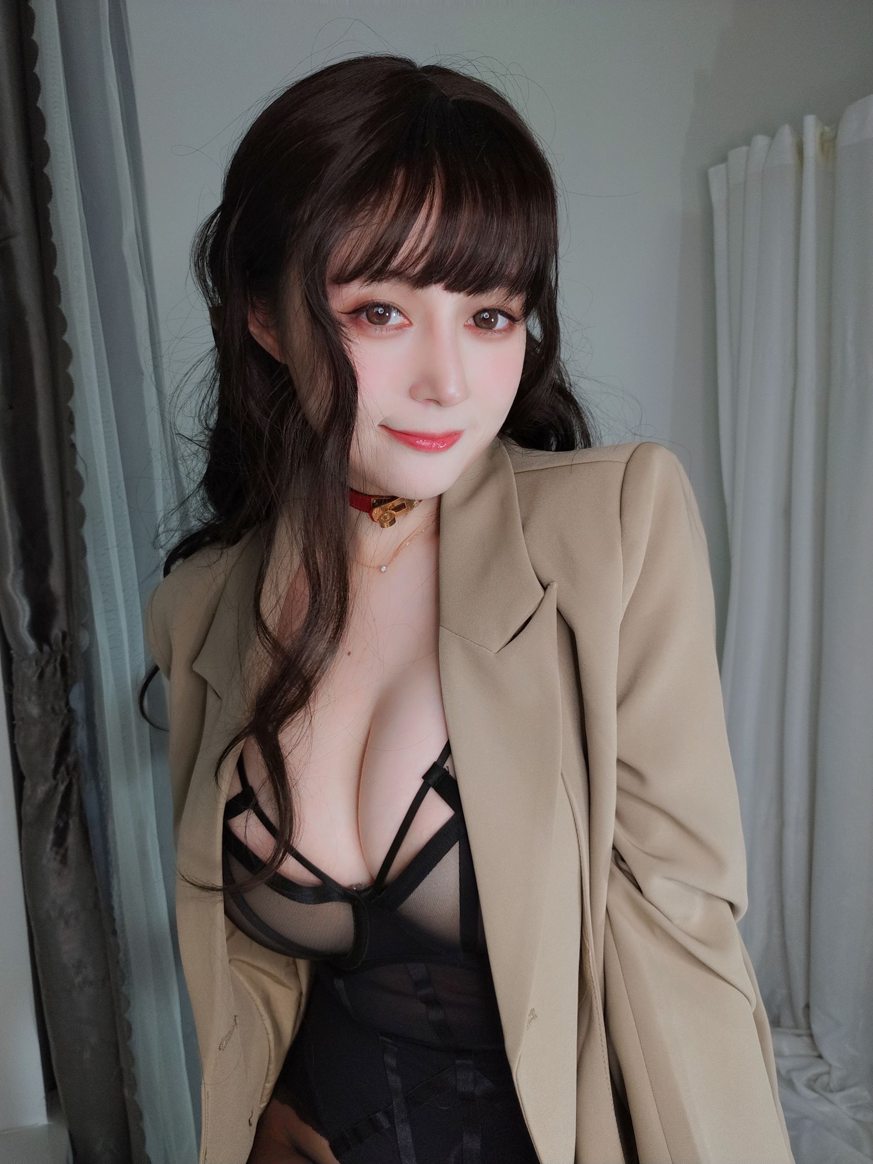 Coser小姐姐白银 - 黑丝OL情趣-图37