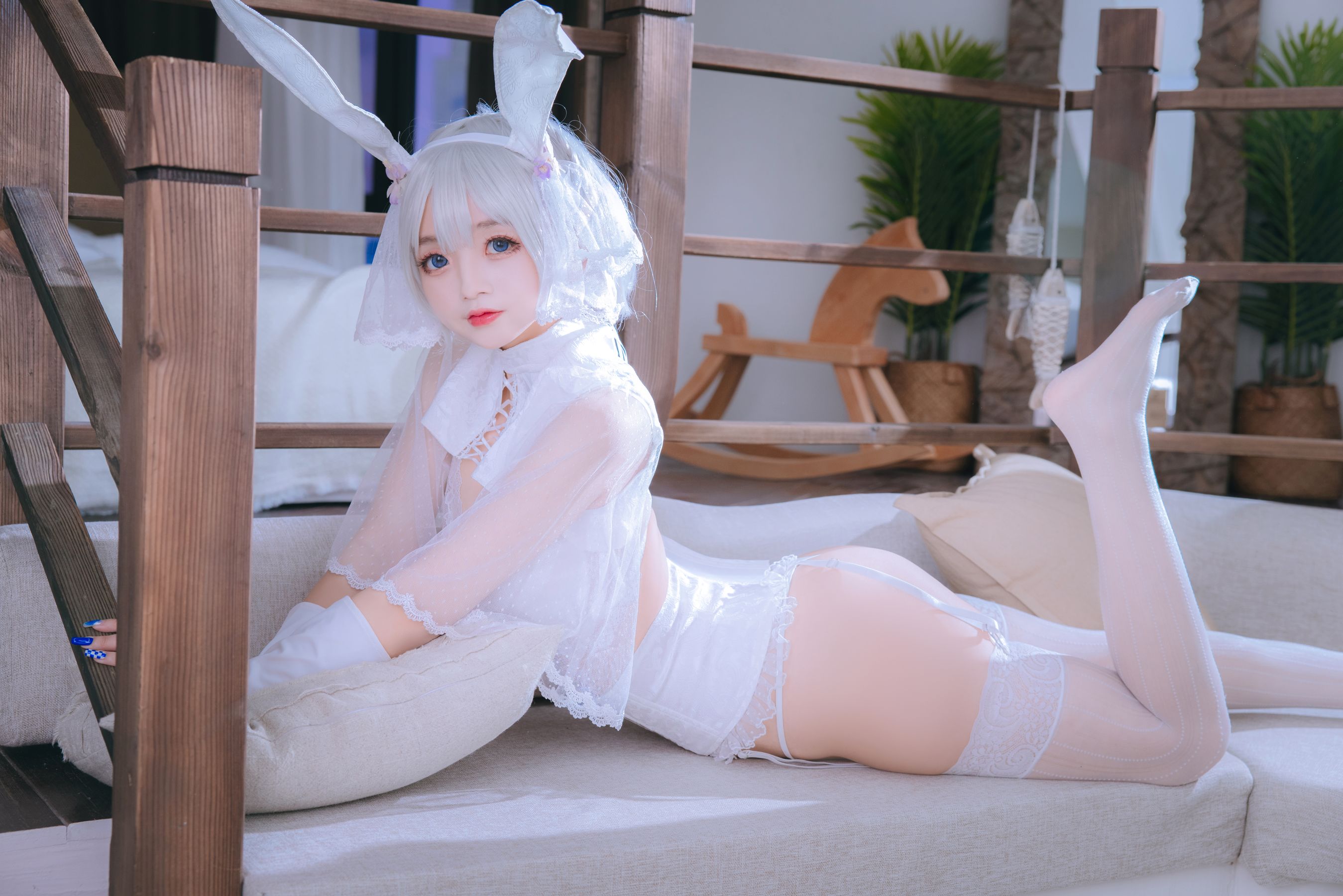 Cosplay日奈娇 - 小白兔-图24