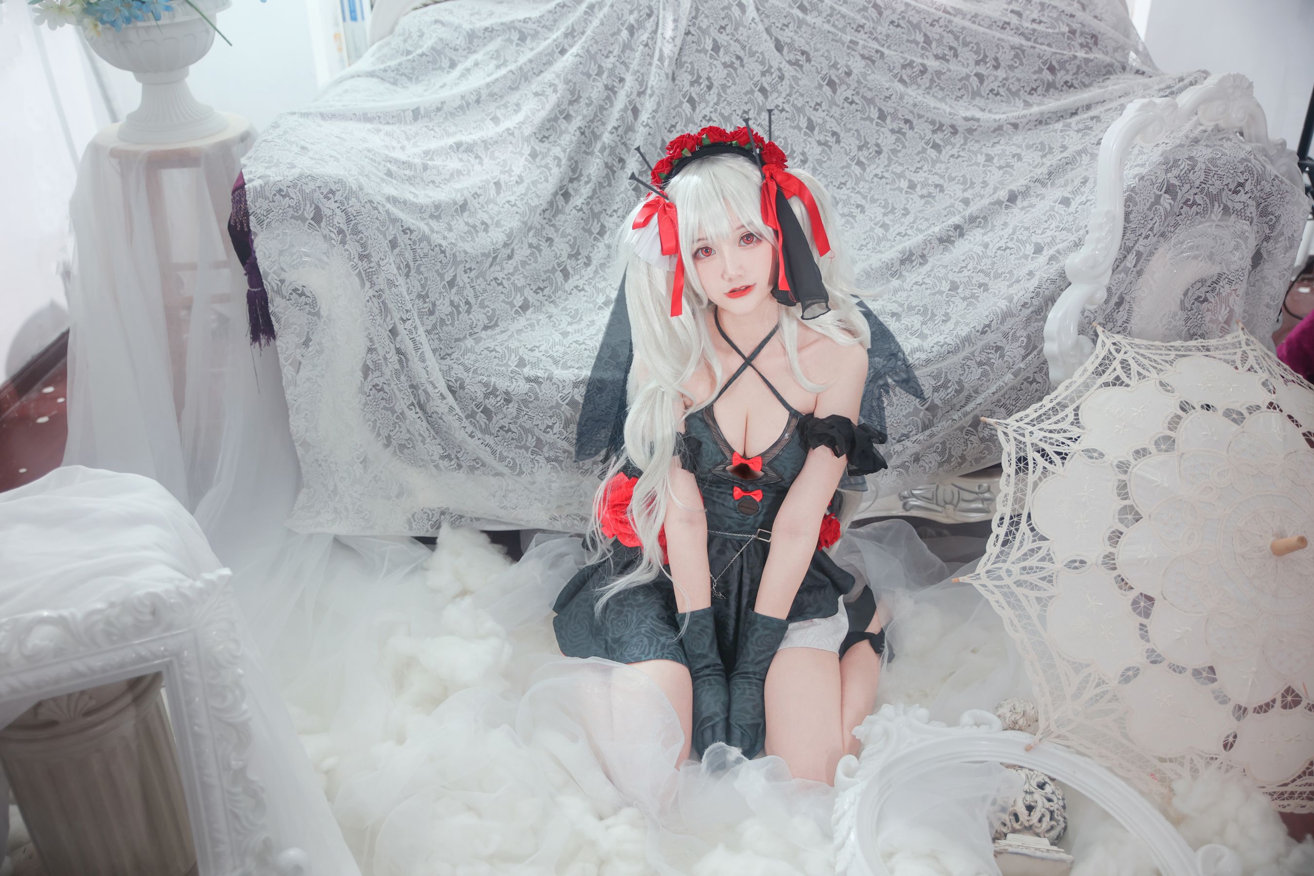 COS妹子仙九Airi - 吸血鬼誓约-图9