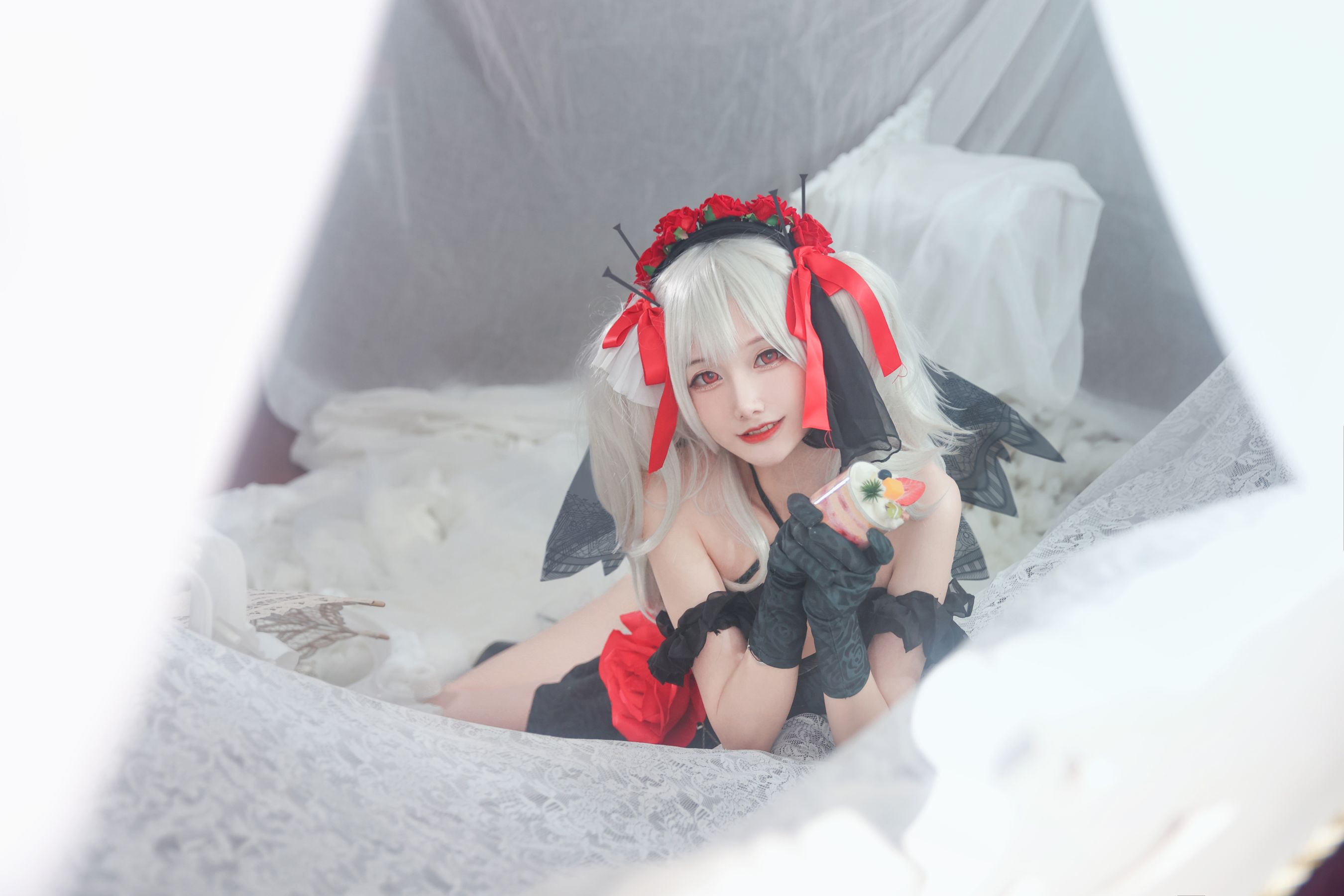 COS妹子仙九Airi - 吸血鬼誓约-图13