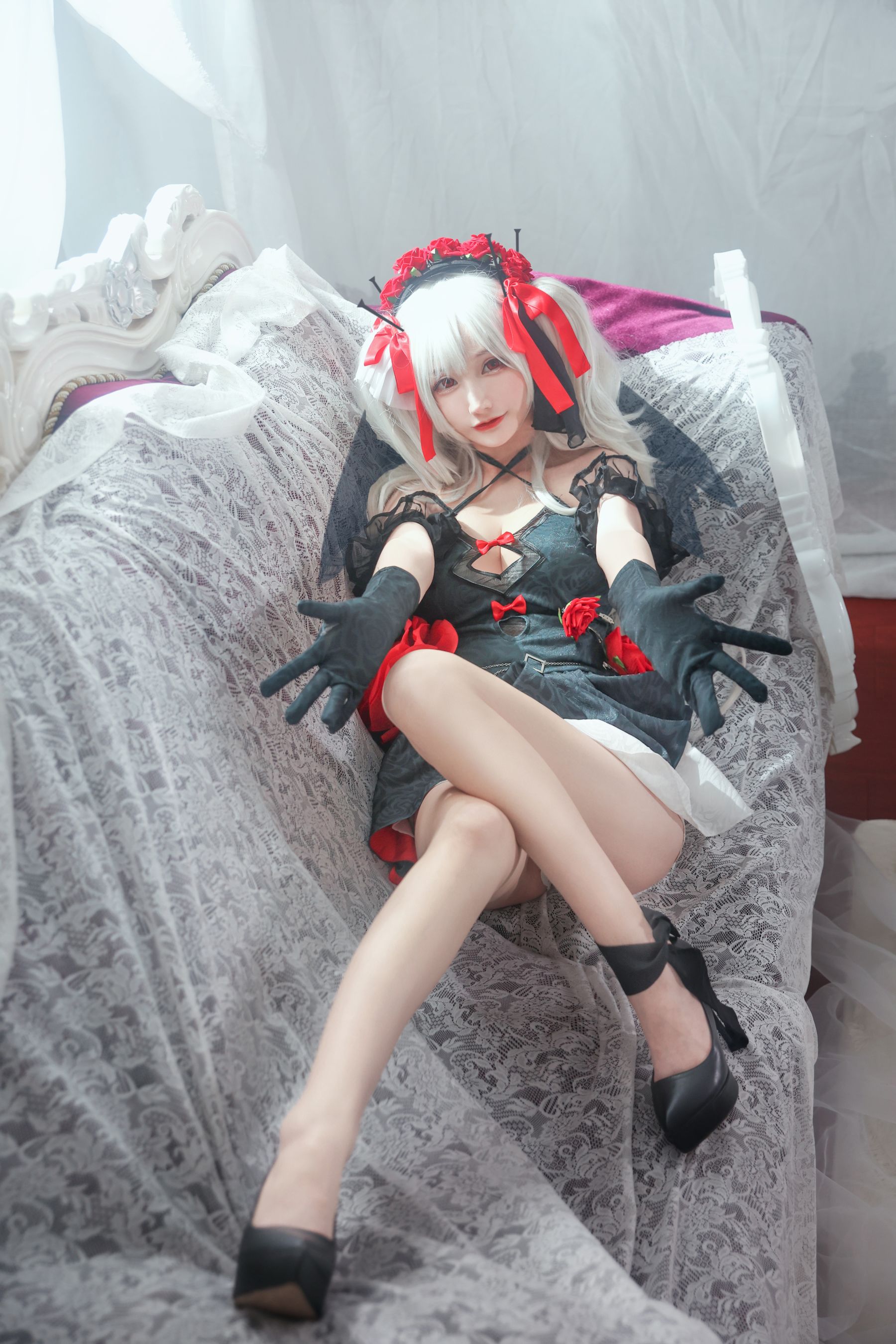 COS妹子仙九Airi - 吸血鬼誓约-图19