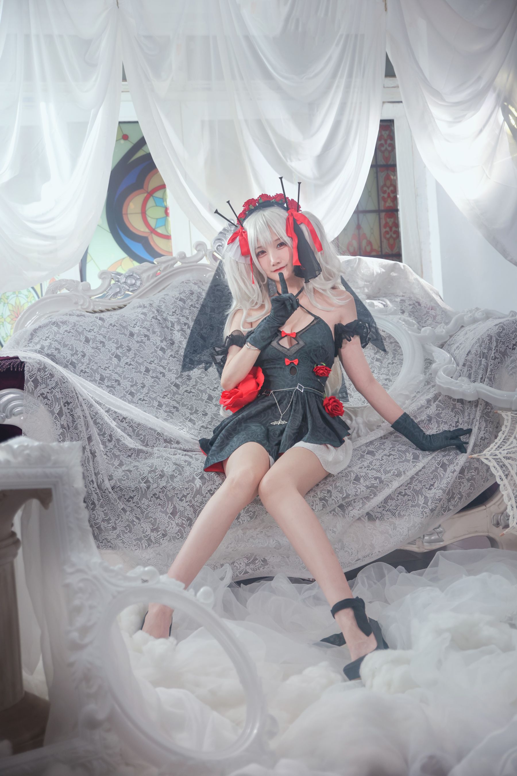 COS妹子仙九Airi - 吸血鬼誓约-图2