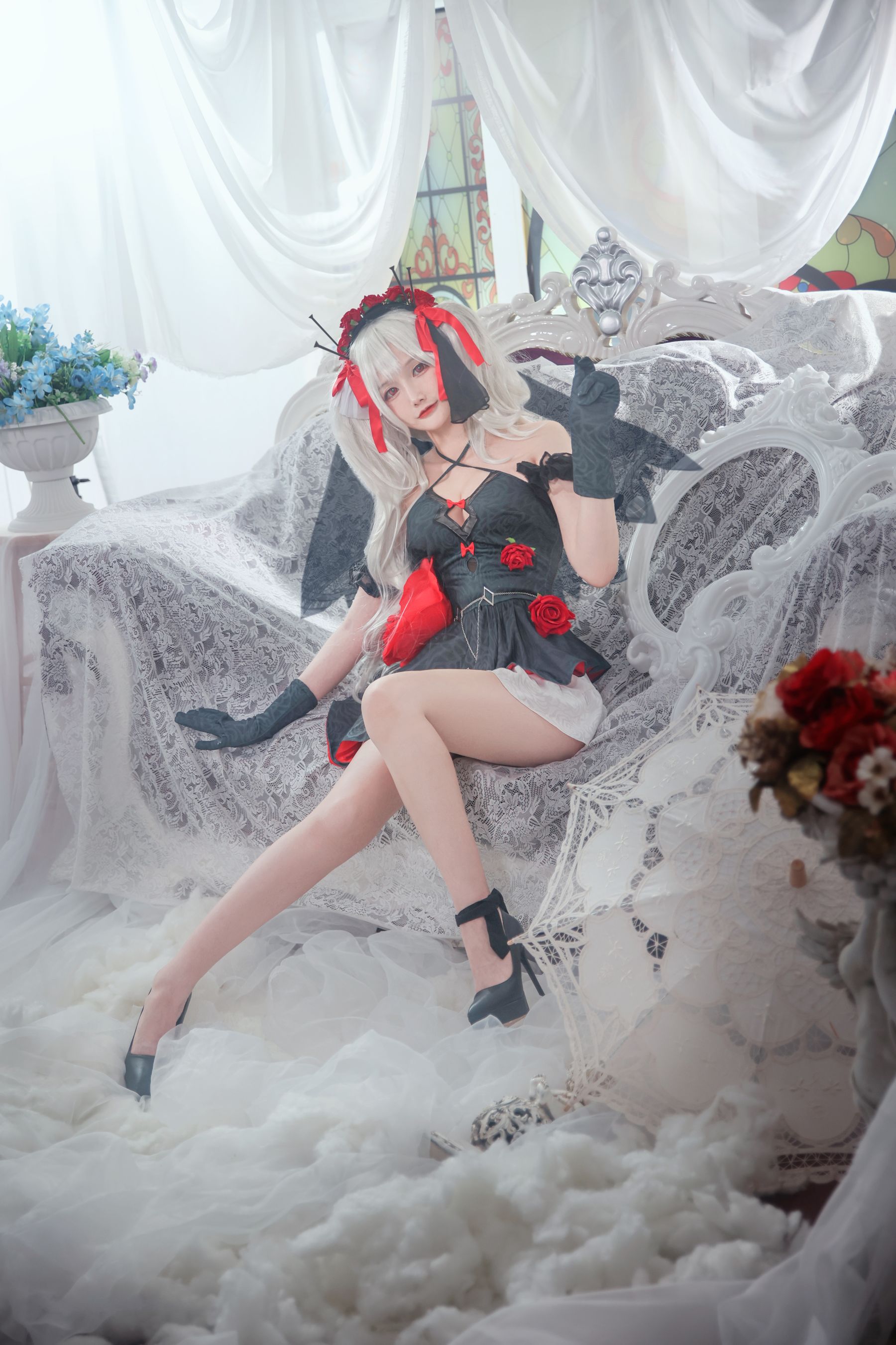 COS妹子仙九Airi - 吸血鬼誓约-图5