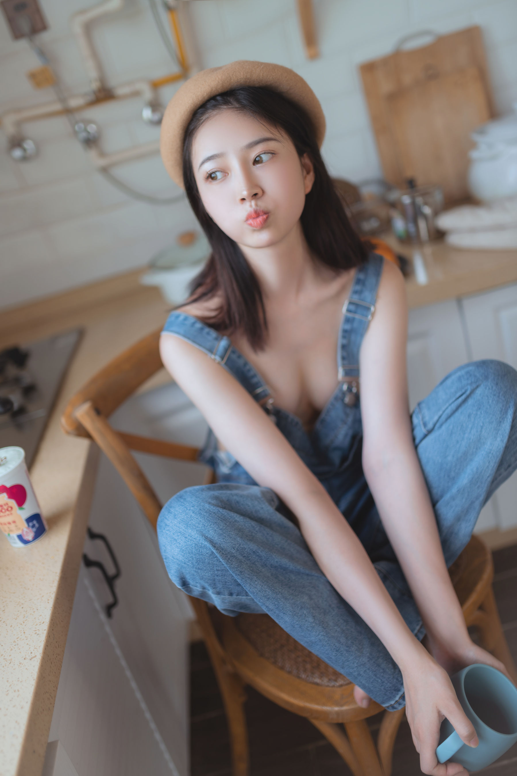 Nnian - 背带裤-图0