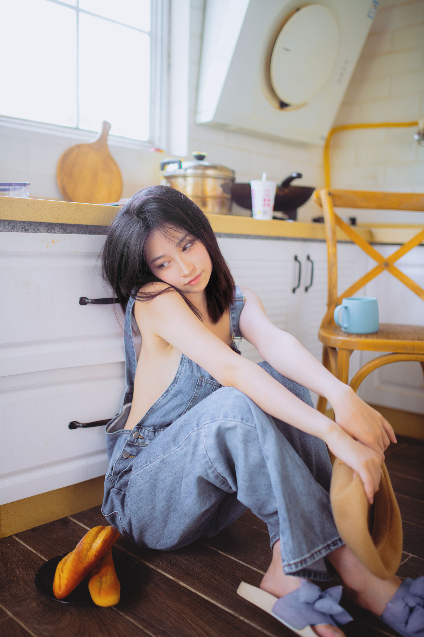 Nnian - 背带裤-图9