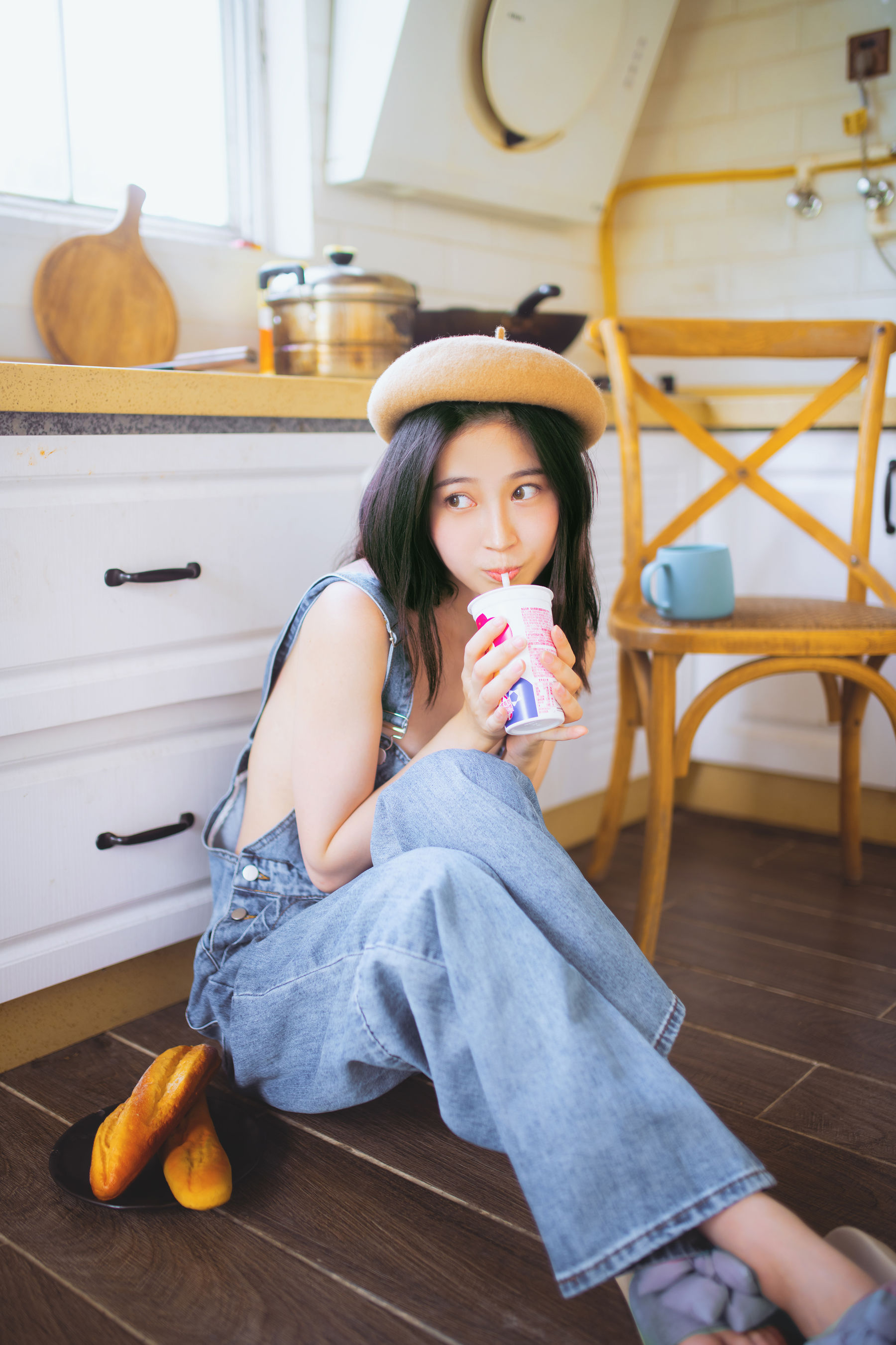 Nnian - 背带裤-图10