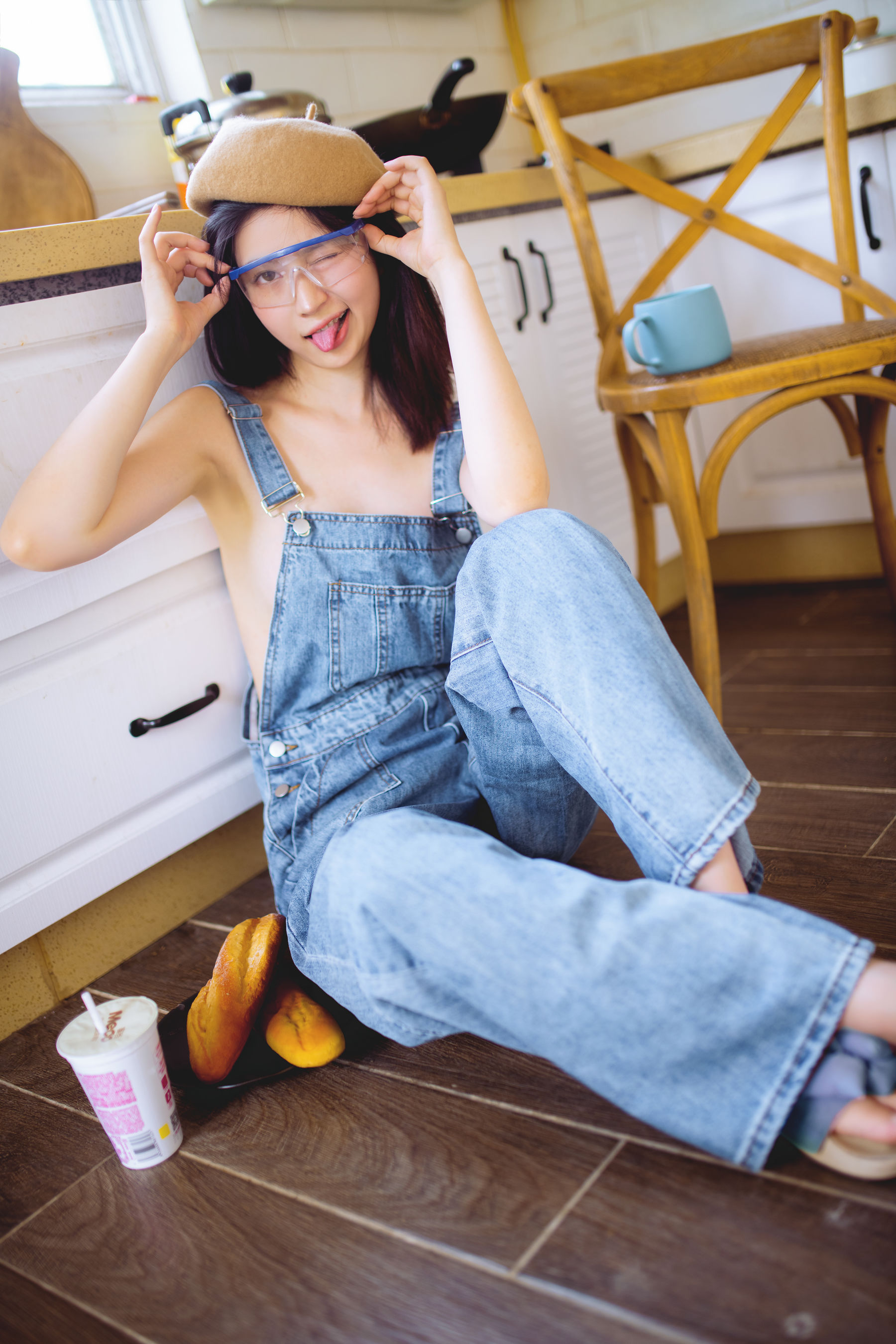 Nnian - 背带裤-图14