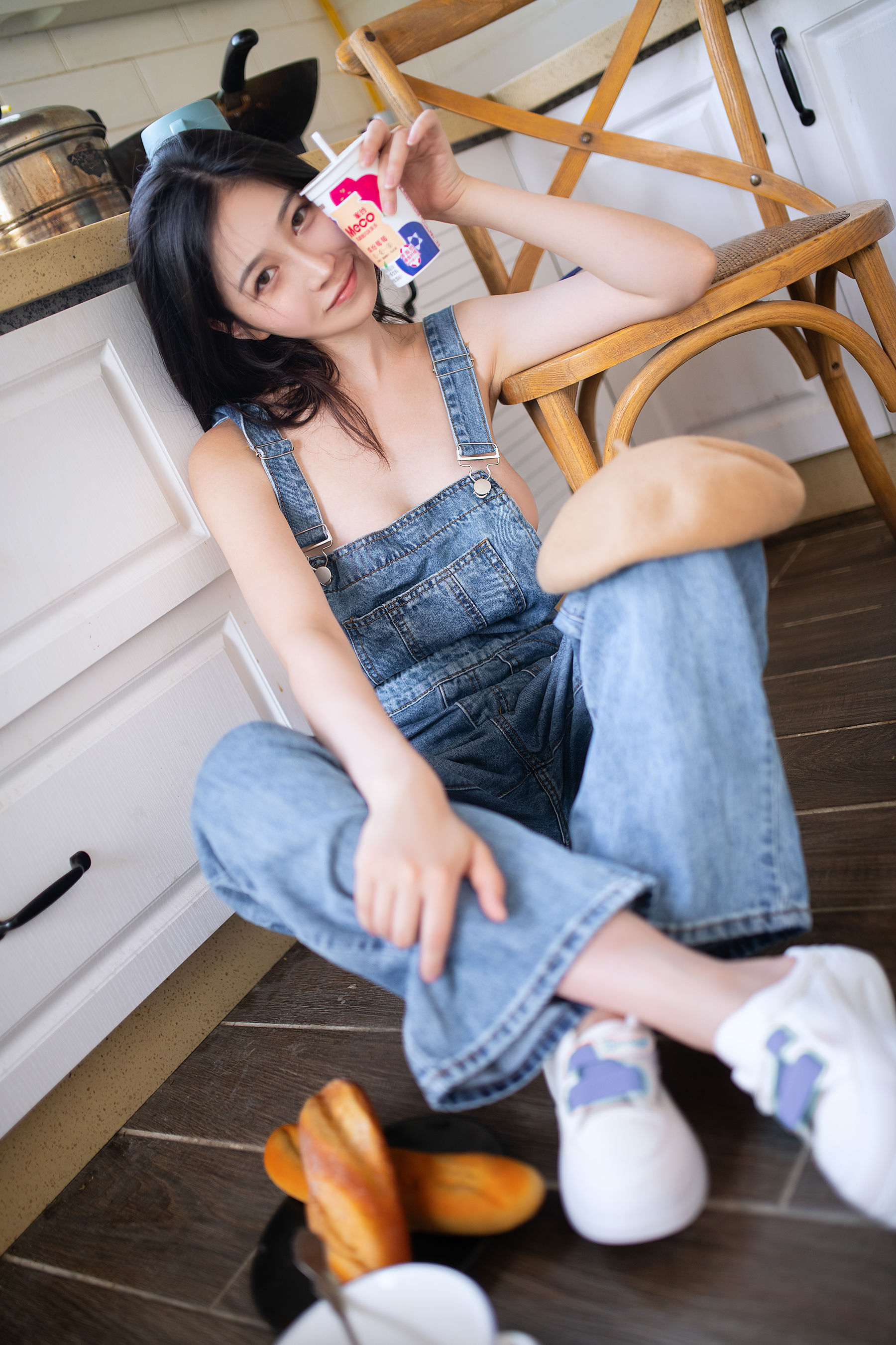 Nnian - 背带裤-图18