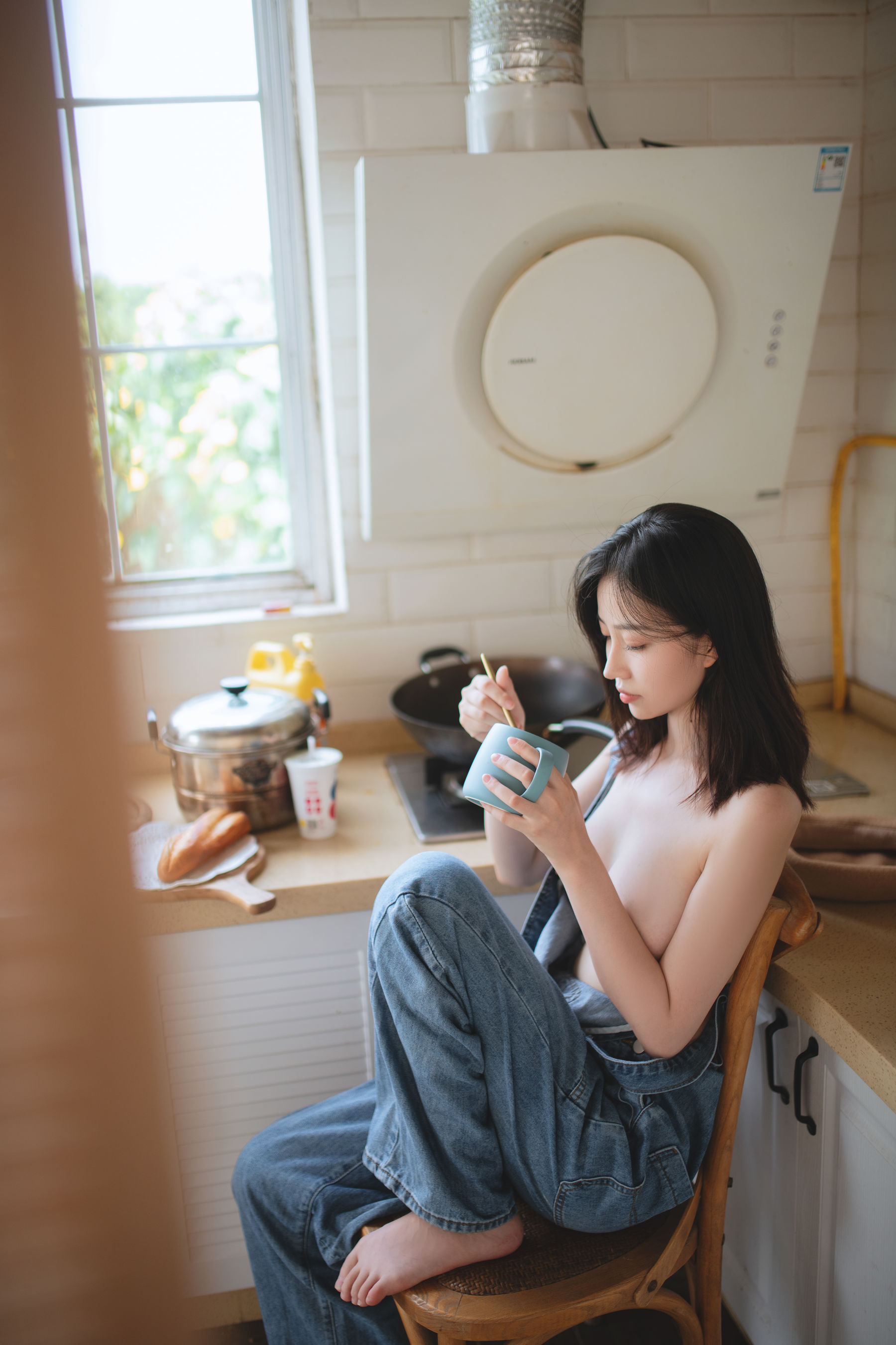 Nnian - 背带裤-图21