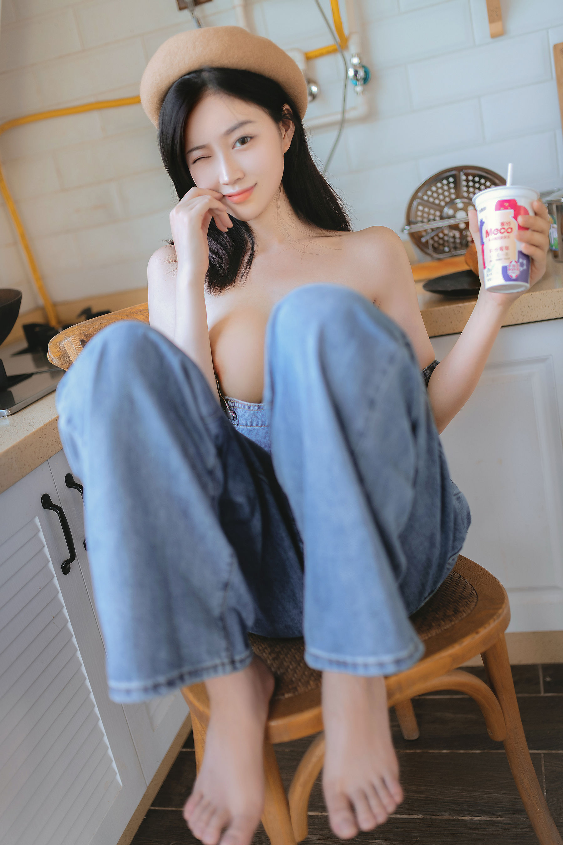 Nnian - 背带裤-图5