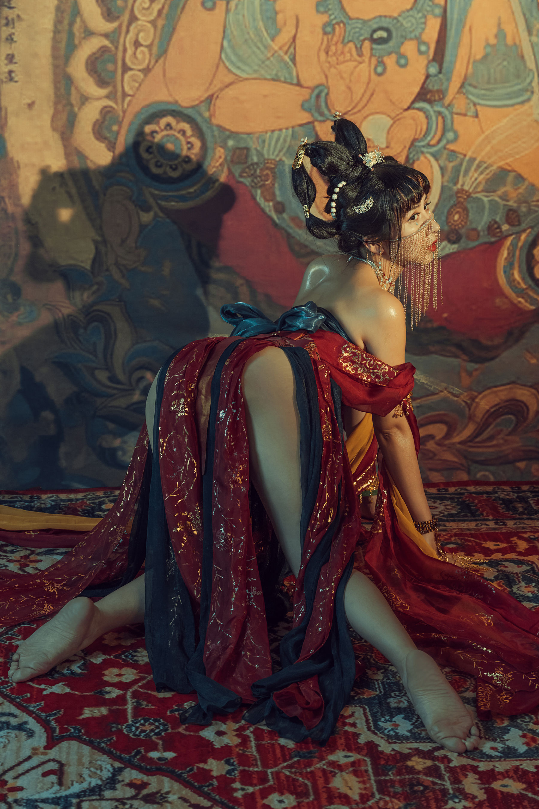 Peach milky - Dunhuang Feitian-图1