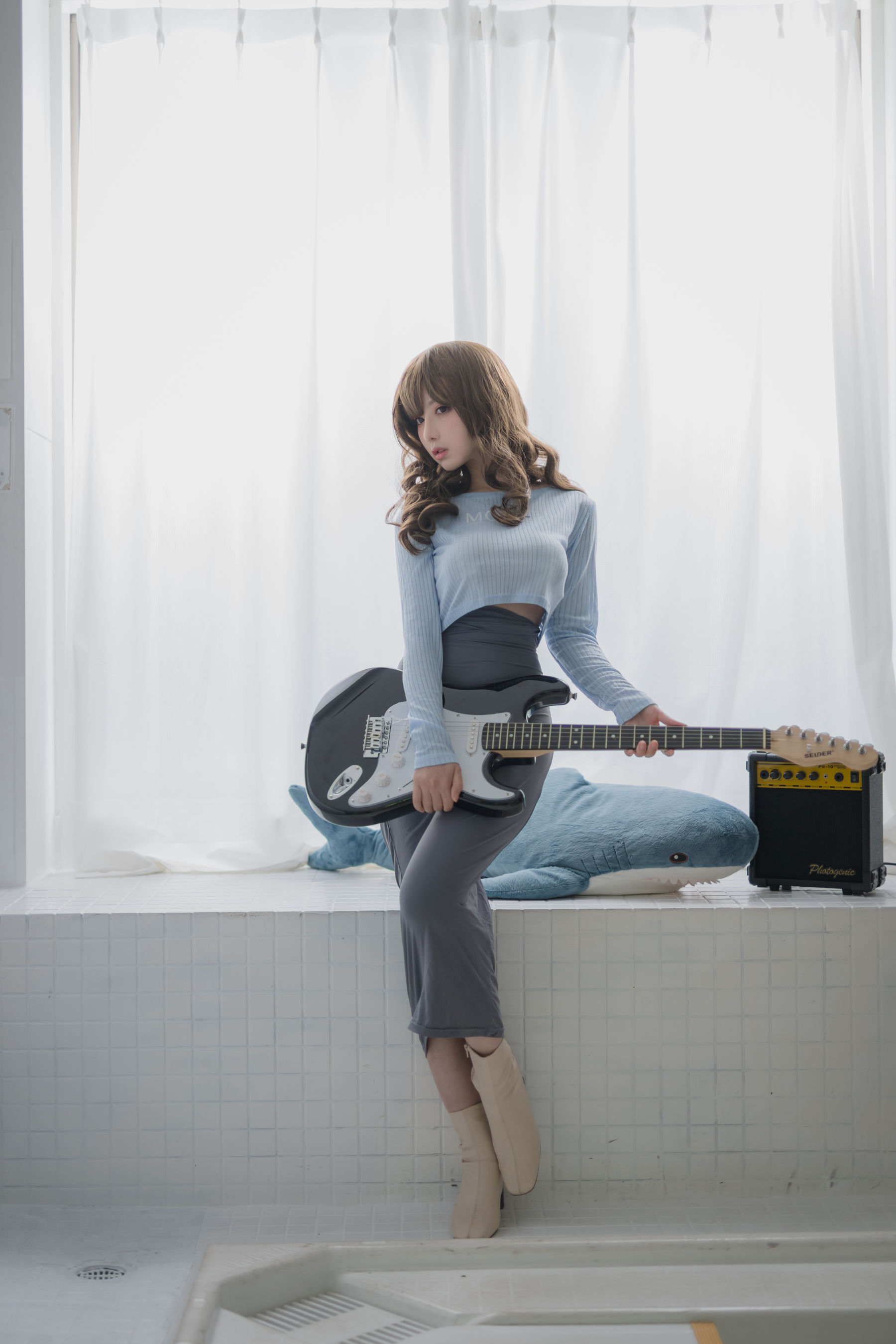 Shika小鹿鹿 - 吉他妹妹-图0