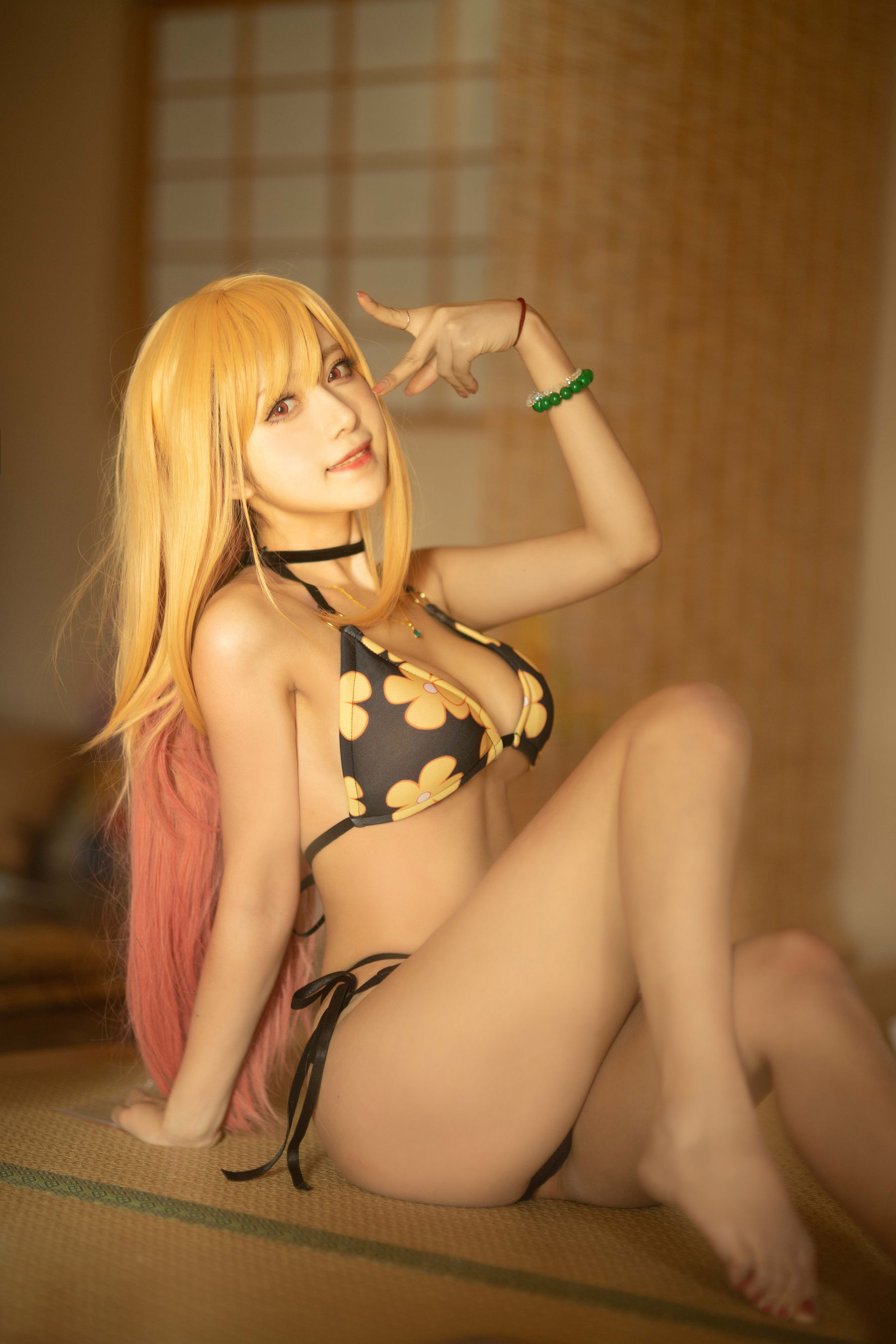 Shika小鹿鹿 - 喜多川海梦泳装-图17