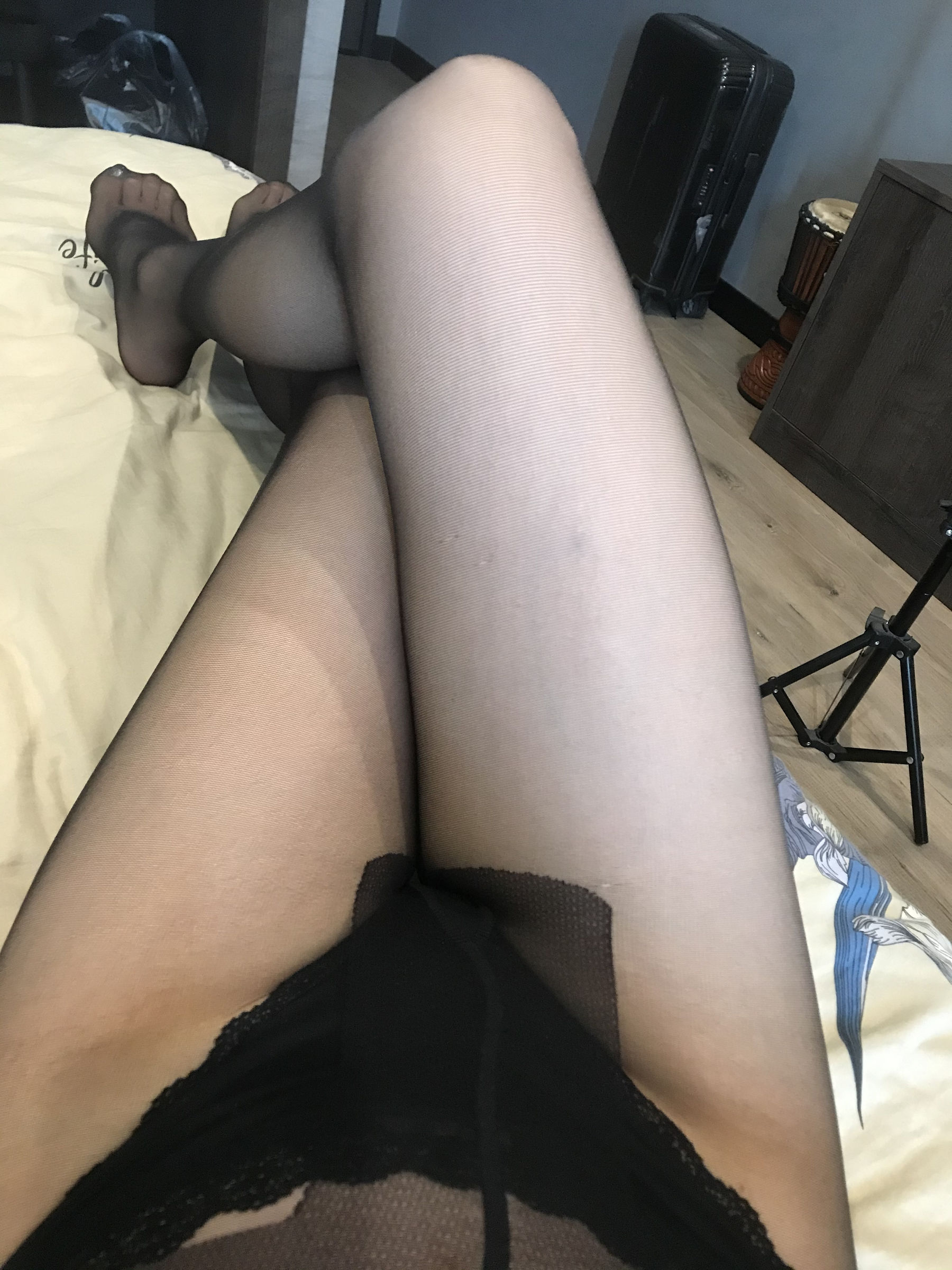 丝足博主麋鹿_Monroe 2020.06.23 寂寞黑丝-图2