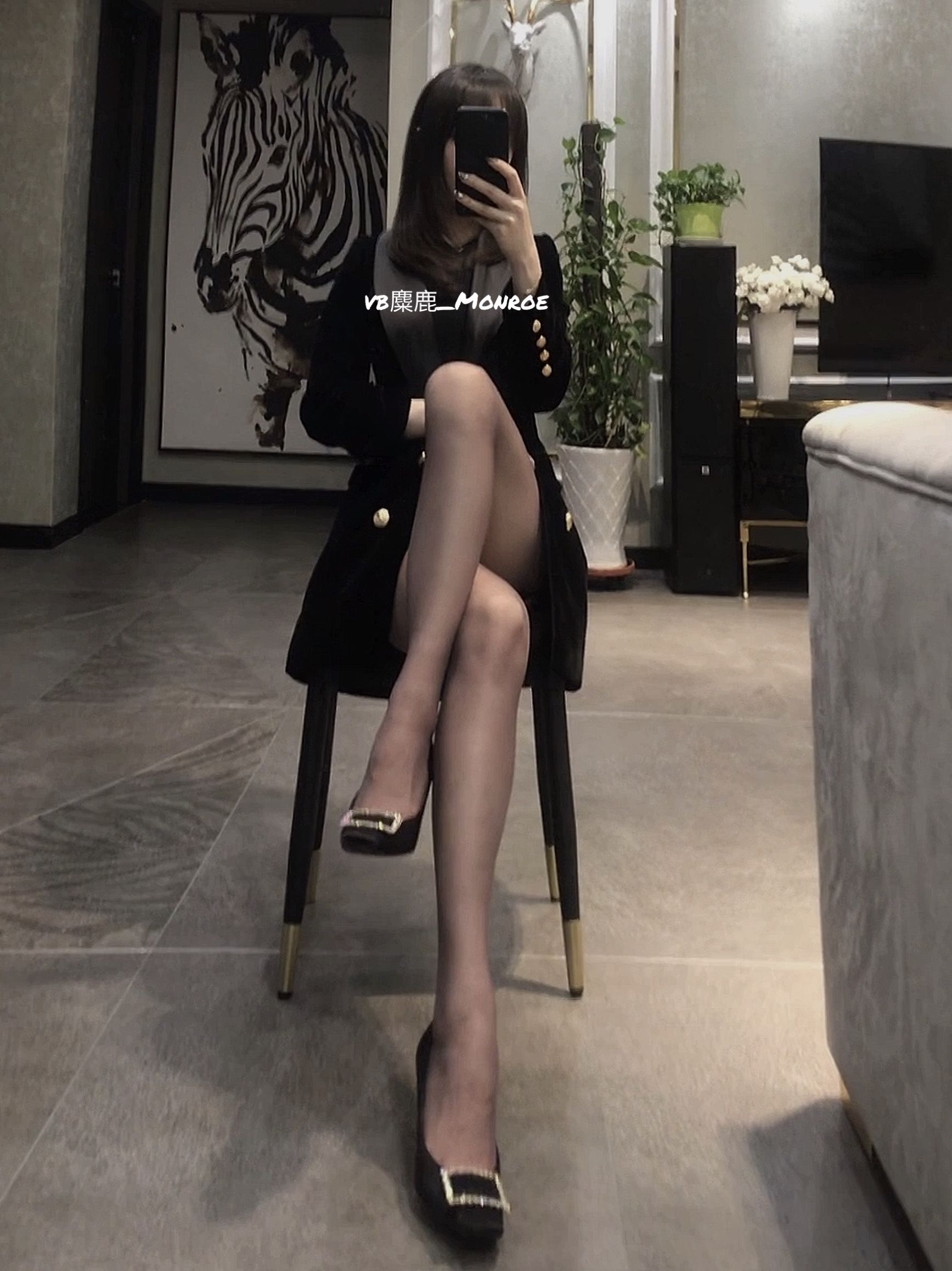 丝足博主麋鹿_Monroe 2020.06.24 忍不住想你-图2