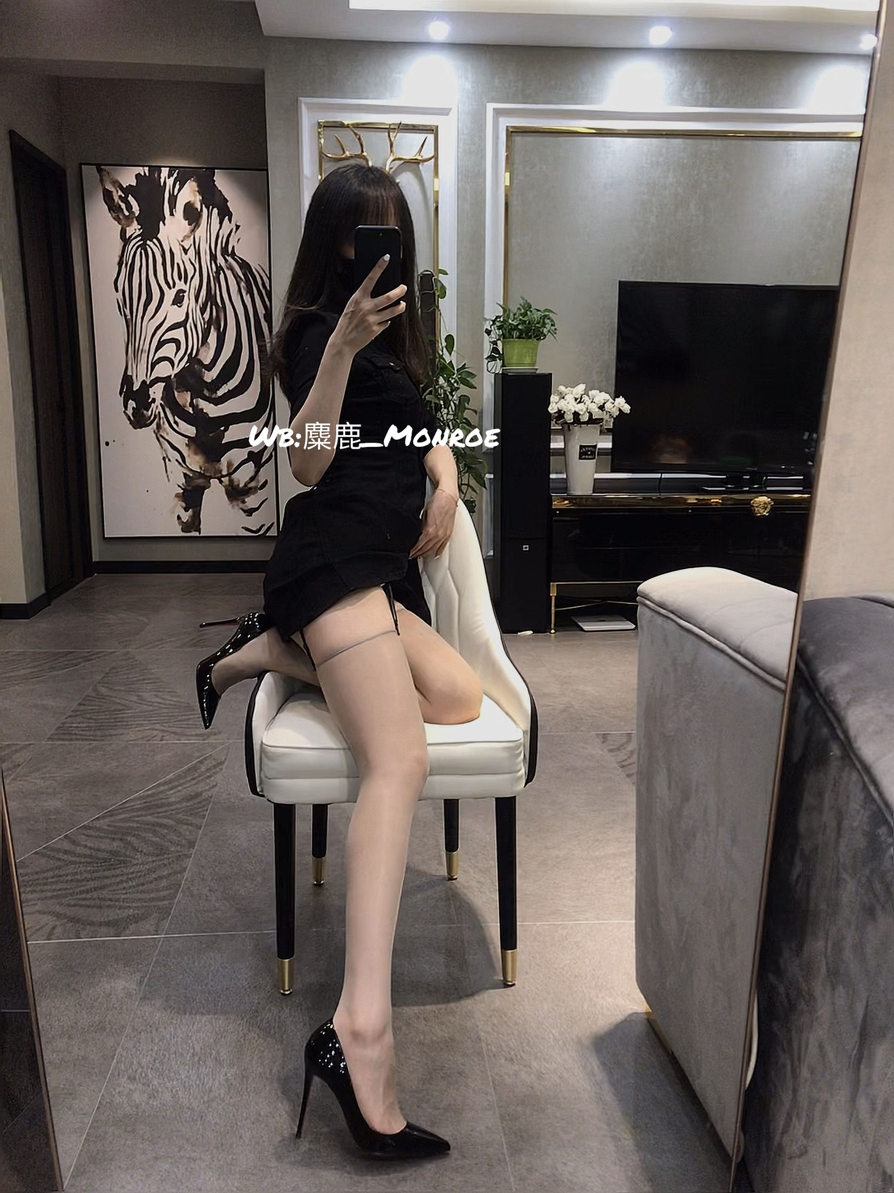 丝足博主麋鹿_Monroe 2020.06.24 忍不住想你-图35