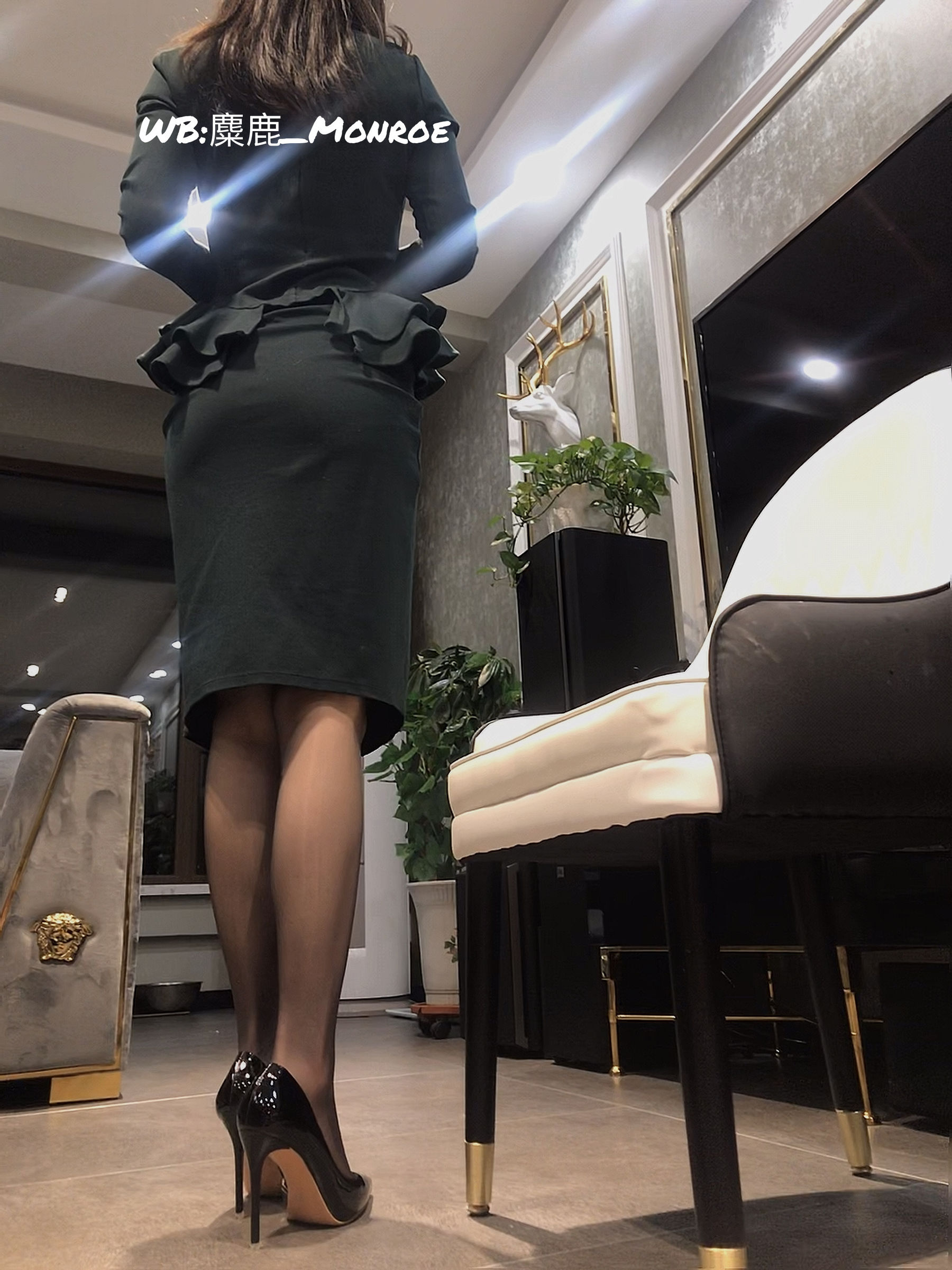 丝足博主麋鹿_Monroe 2020.06.24 忍不住想你-图3