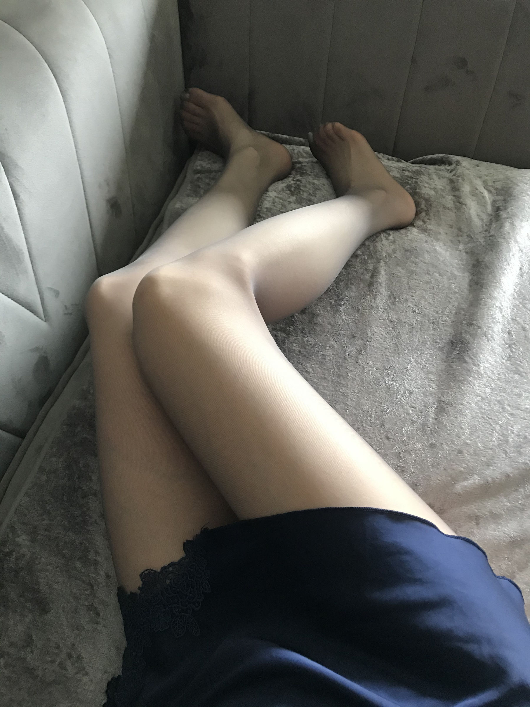 丝足博主麋鹿_Monroe 2020.07.04 梦幻蓝-图10