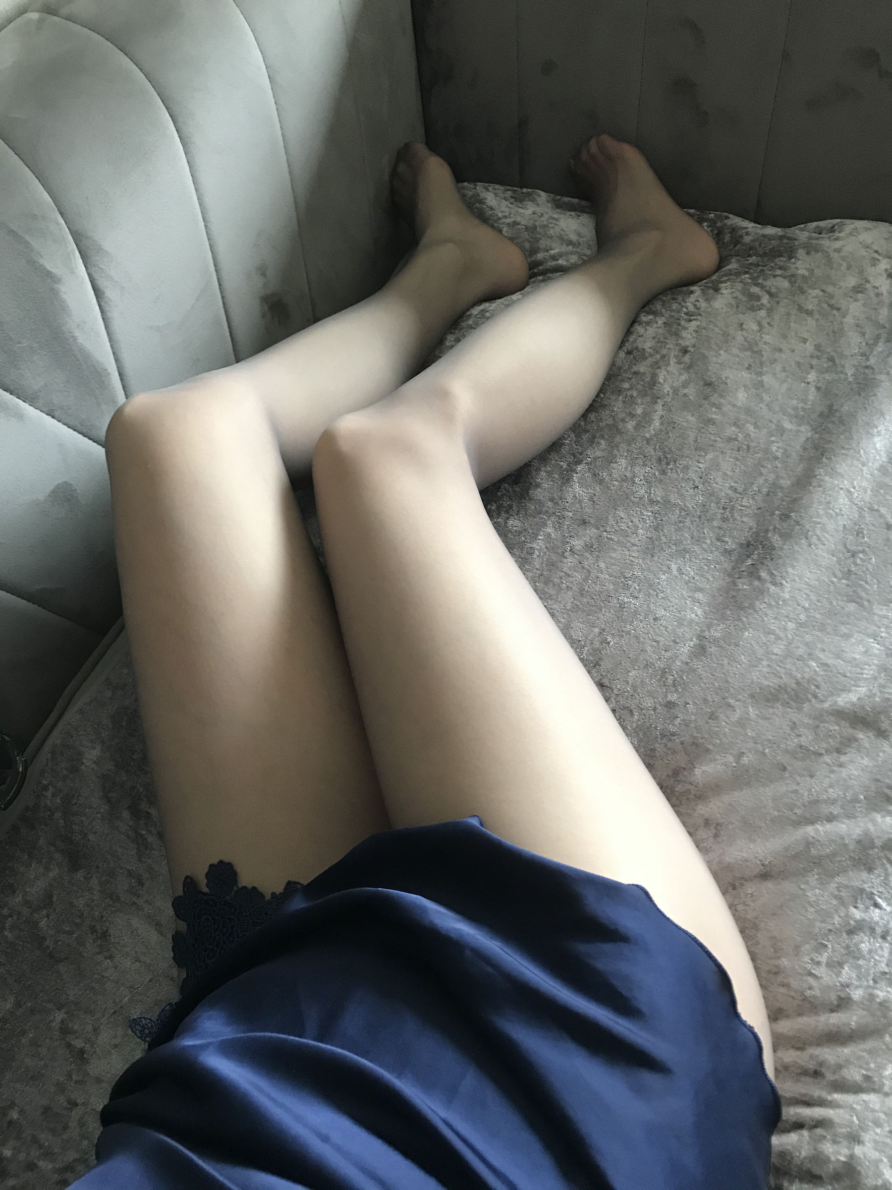 丝足博主麋鹿_Monroe 2020.07.04 梦幻蓝-图11