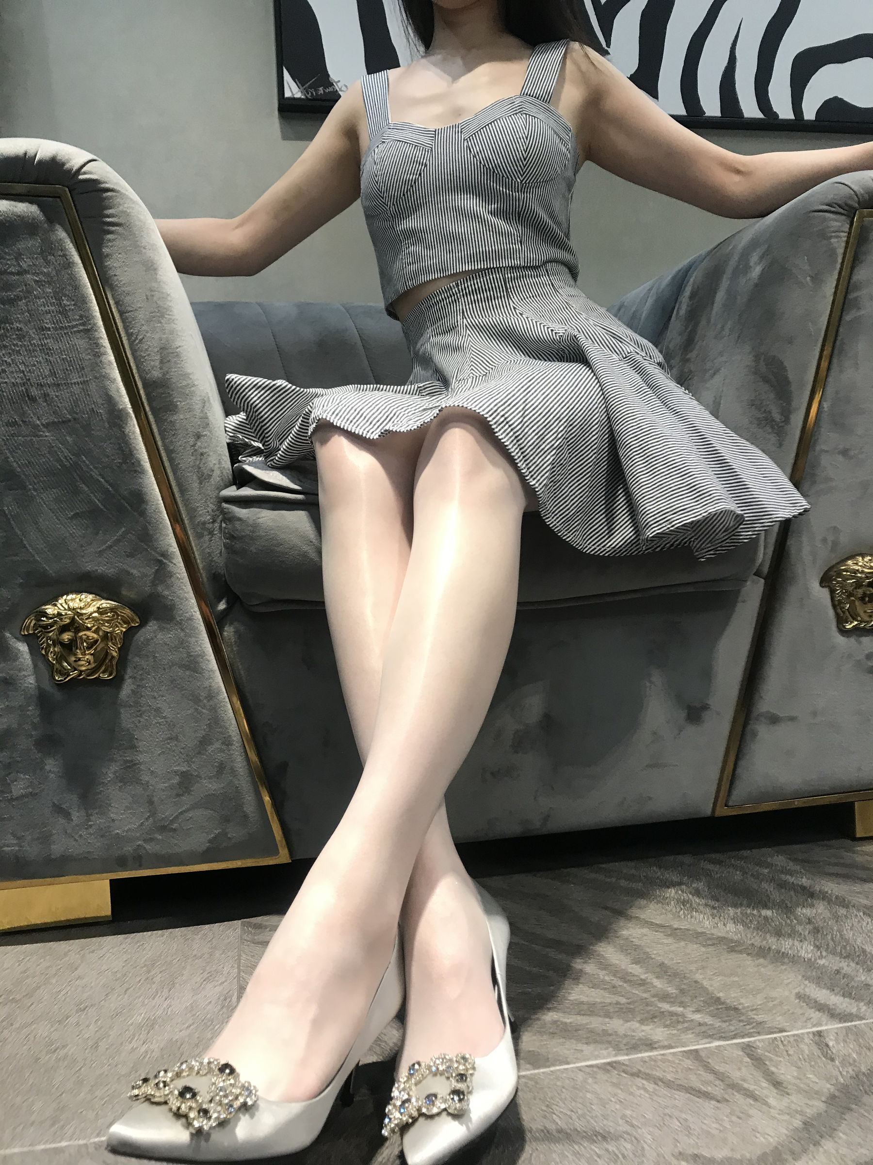 丝足博主麋鹿_Monroe 2020.07.06 百变妖姬-图4