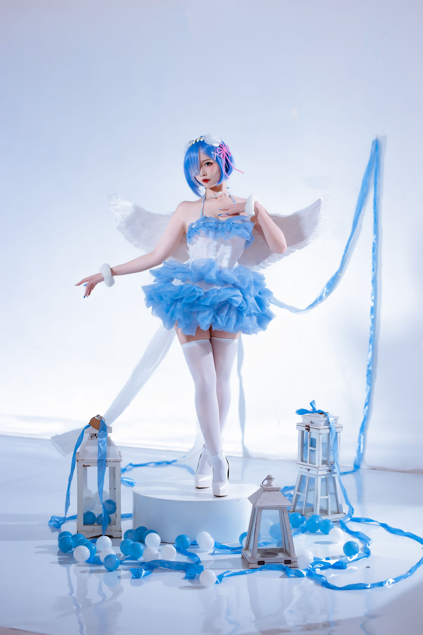 人气Coser二佐Nisa - 蕾姆天使-图13