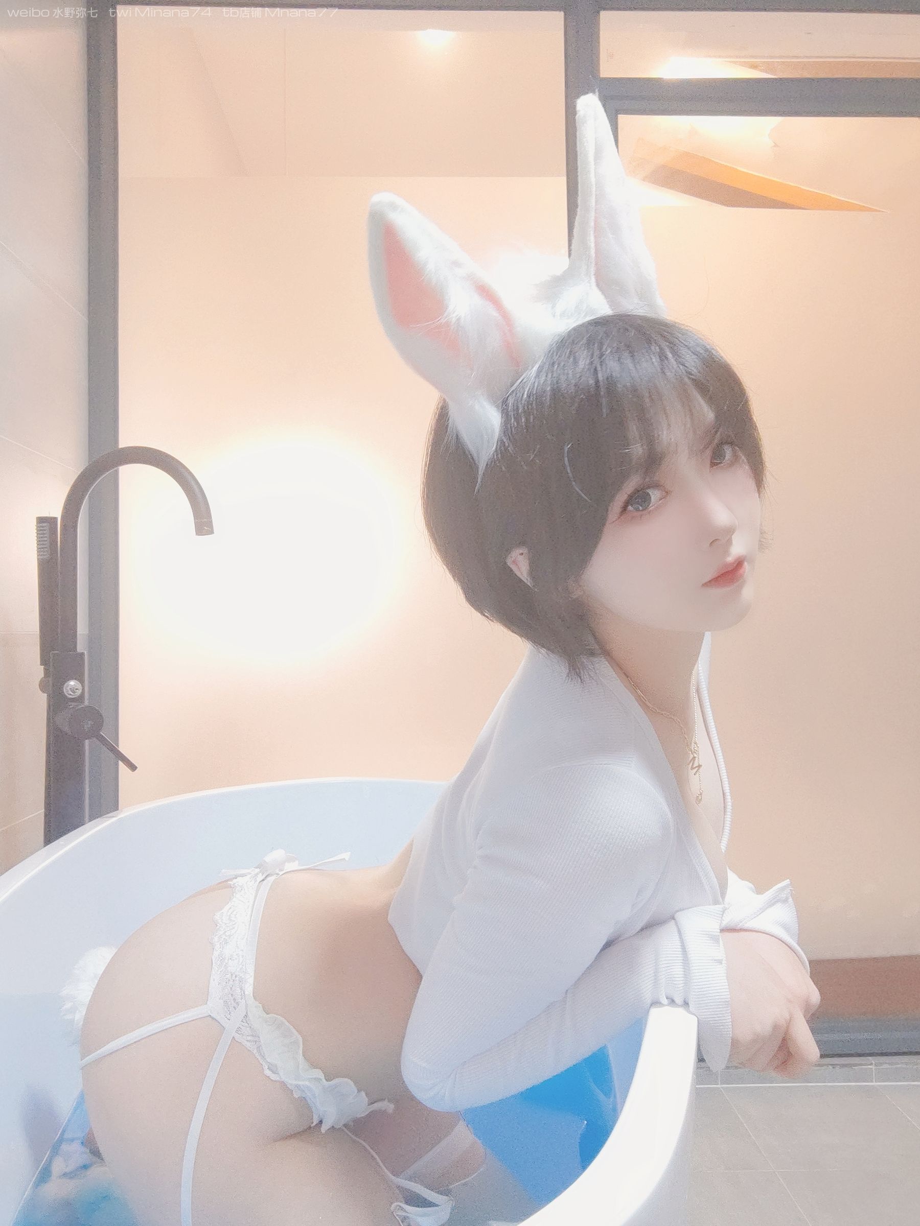 动漫博主名濑弥七 - 白兔兔-图22