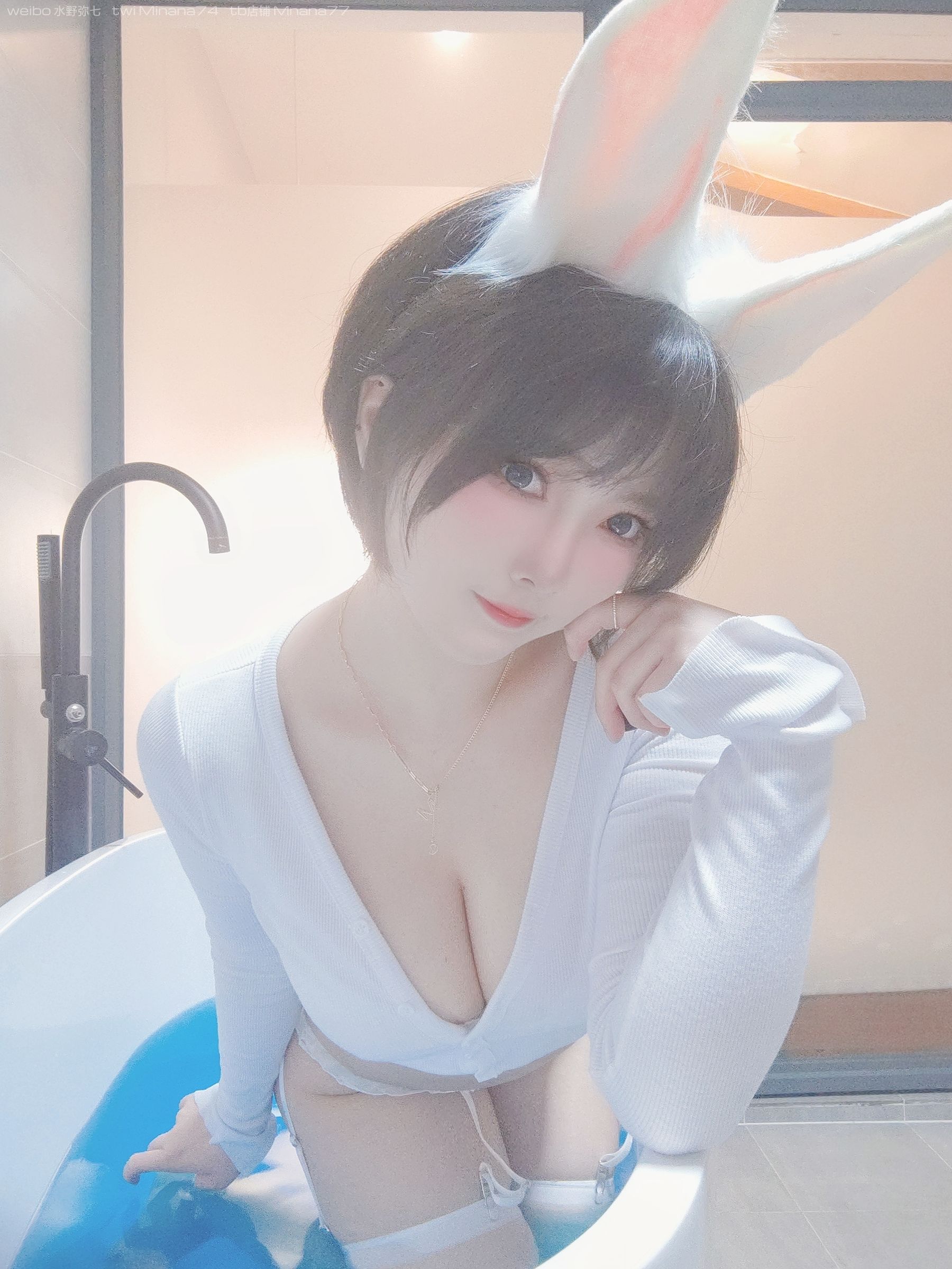 动漫博主名濑弥七 - 白兔兔-图33