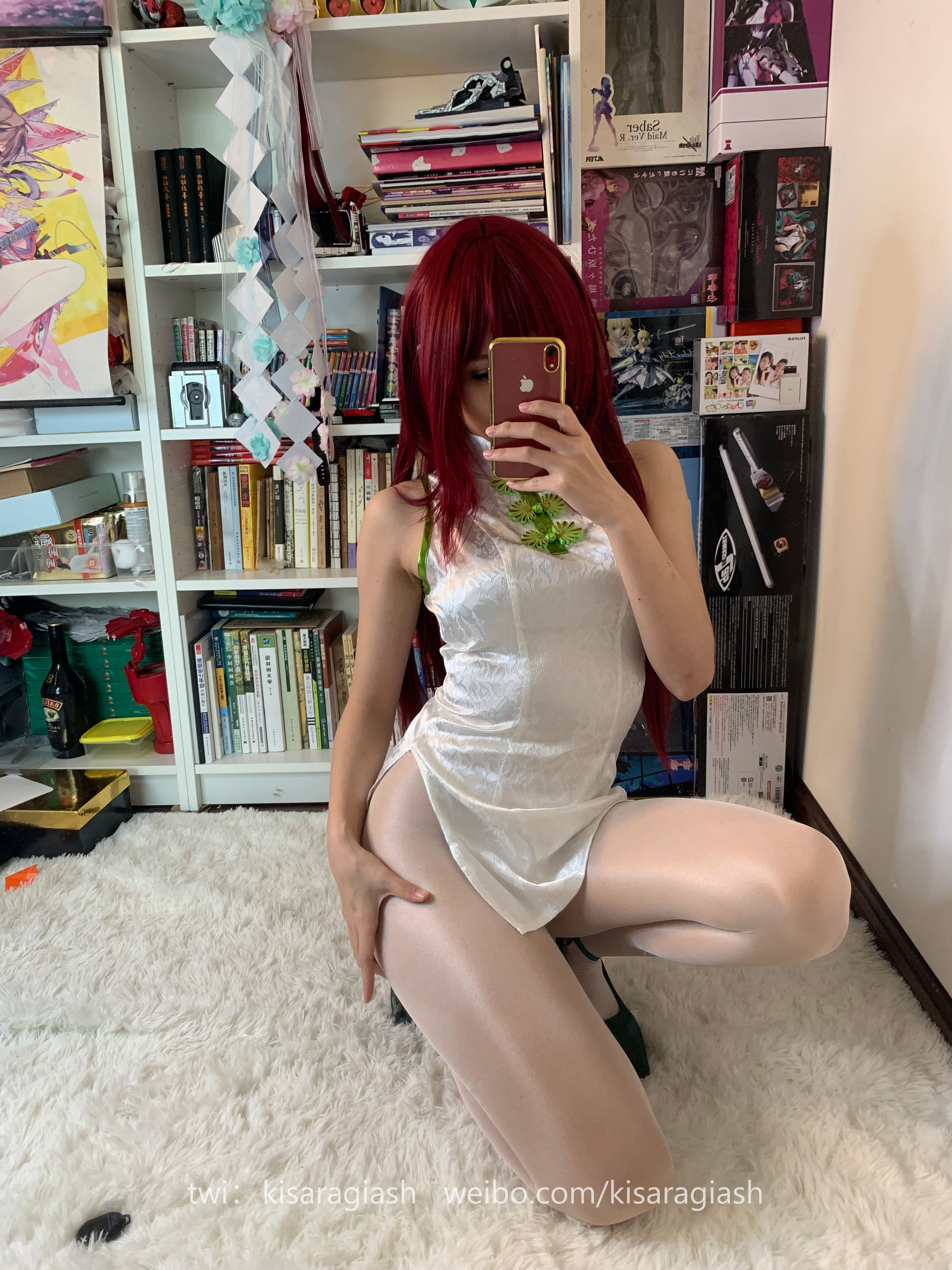 动漫博主如月灰 - 斯卡哈旗袍-图10