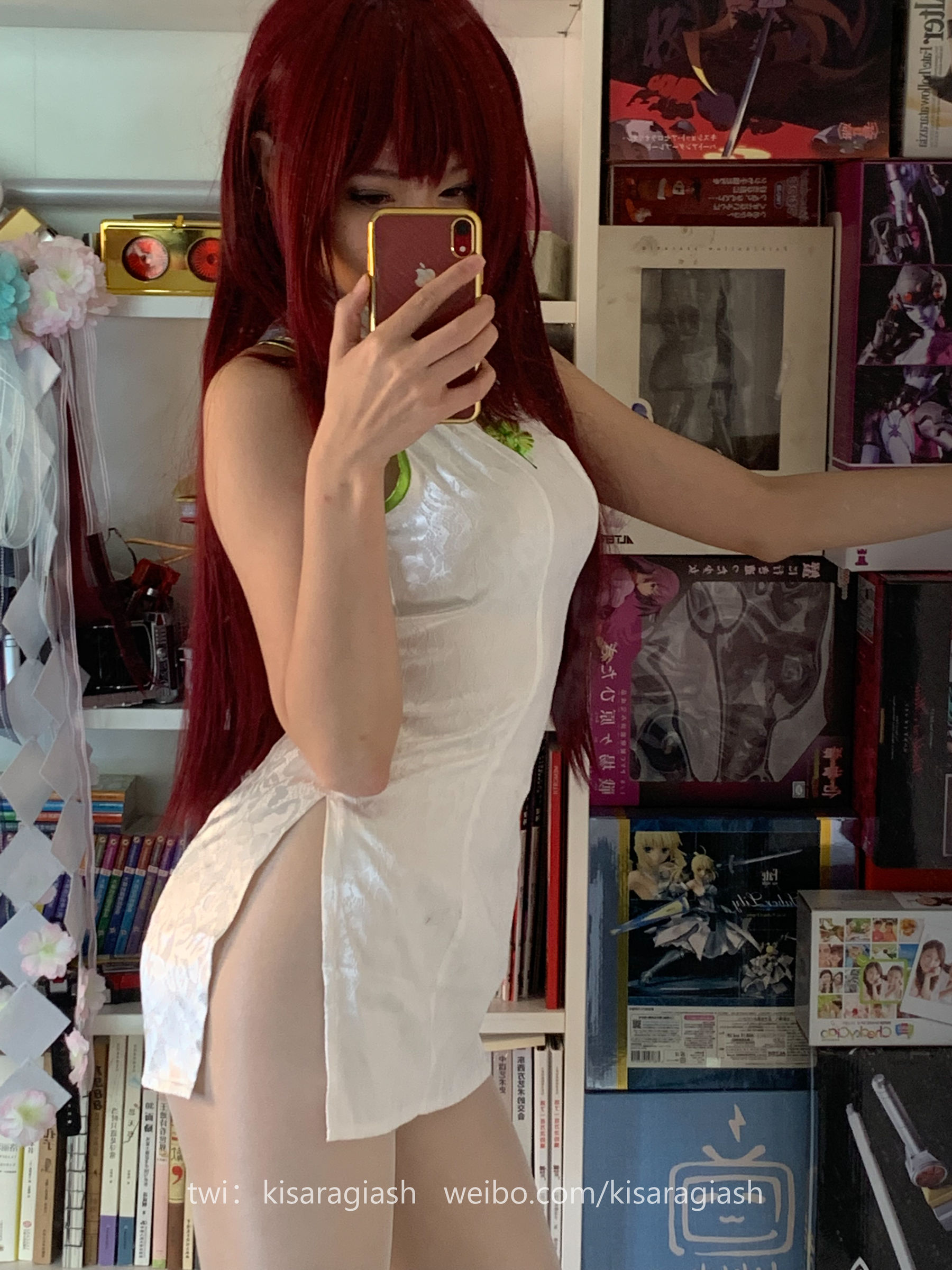 动漫博主如月灰 - 斯卡哈旗袍-图11