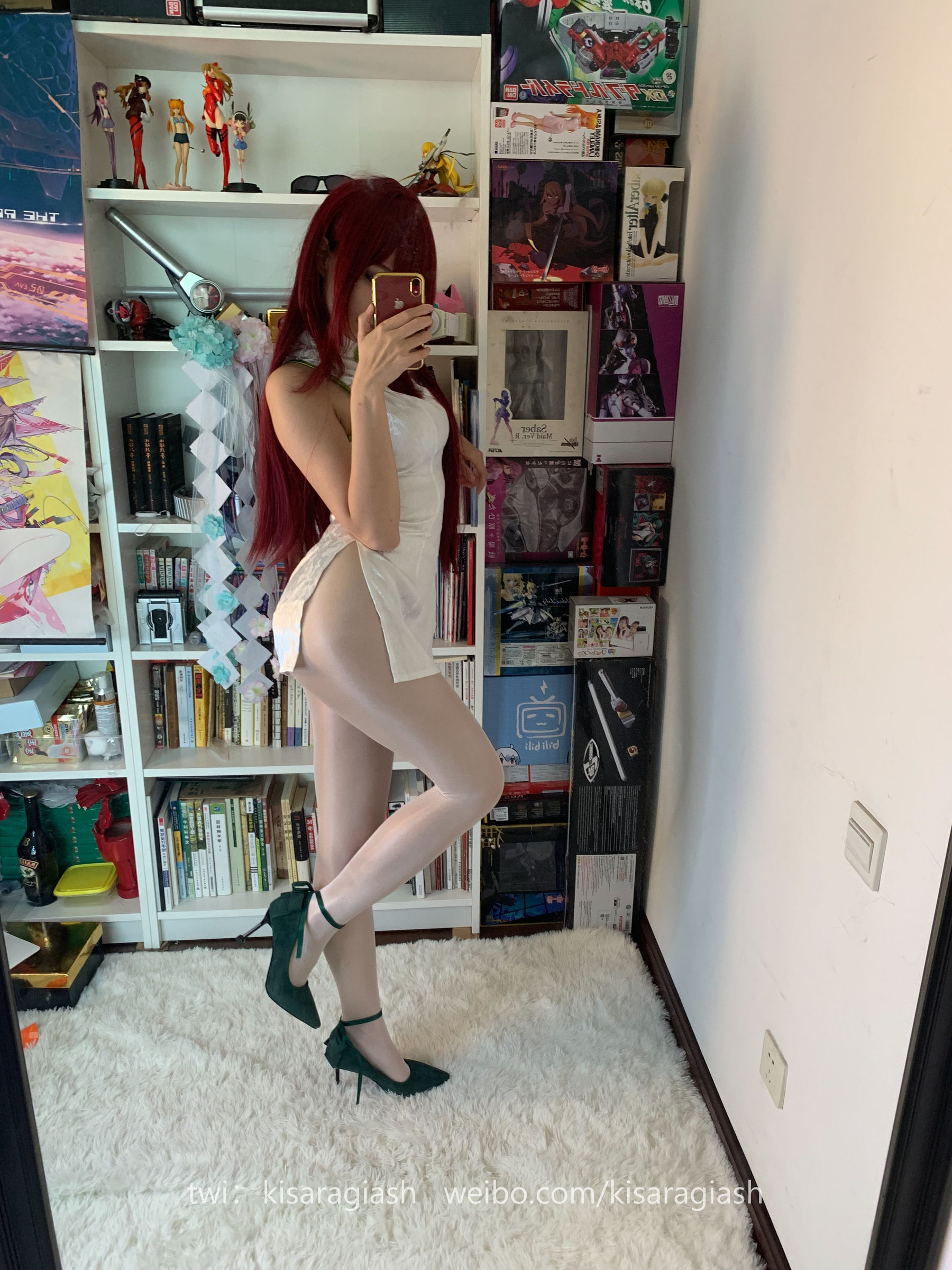 动漫博主如月灰 - 斯卡哈旗袍-图12