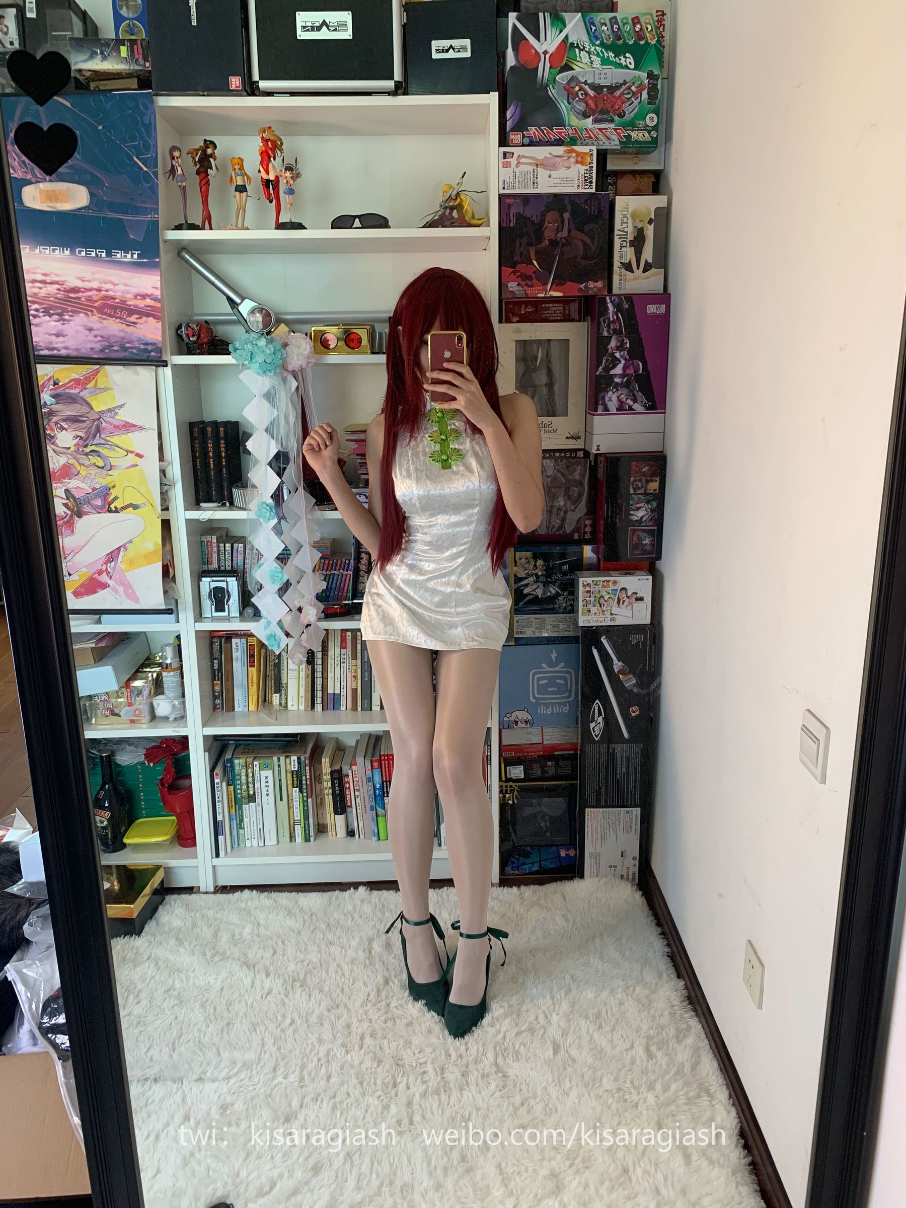 动漫博主如月灰 - 斯卡哈旗袍-图13