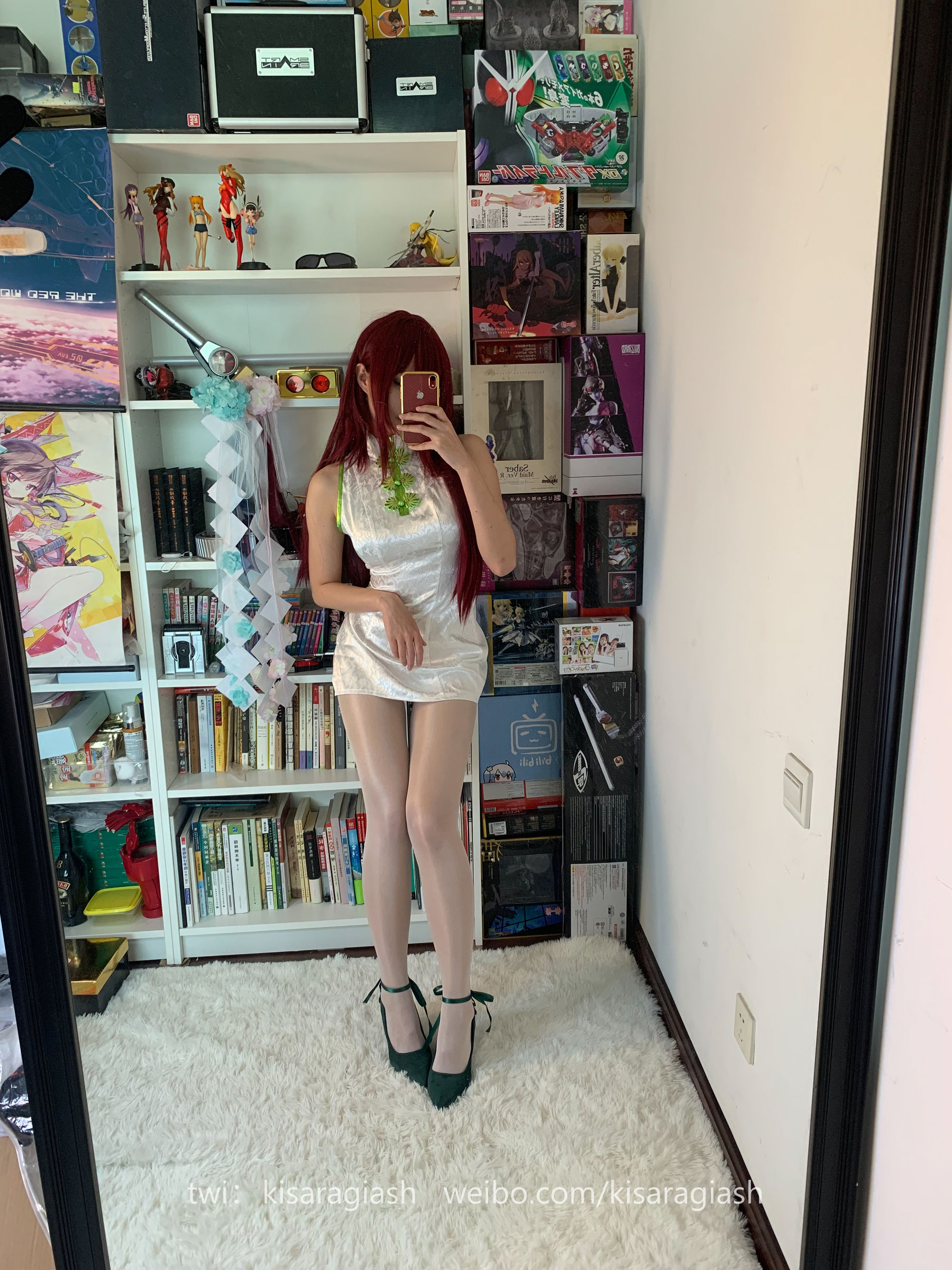 动漫博主如月灰 - 斯卡哈旗袍-图14