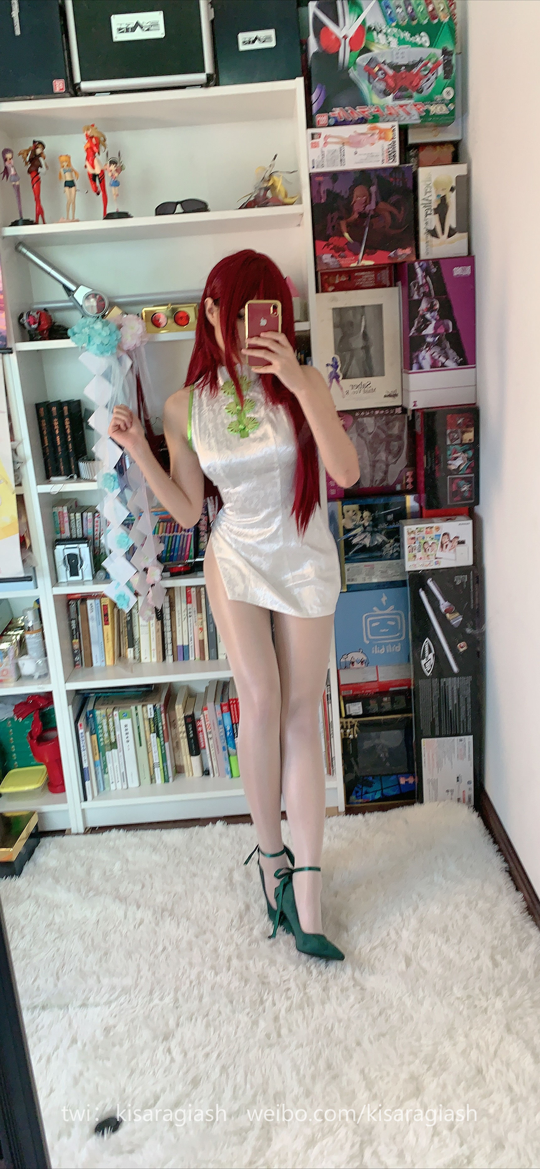 动漫博主如月灰 - 斯卡哈旗袍-图17