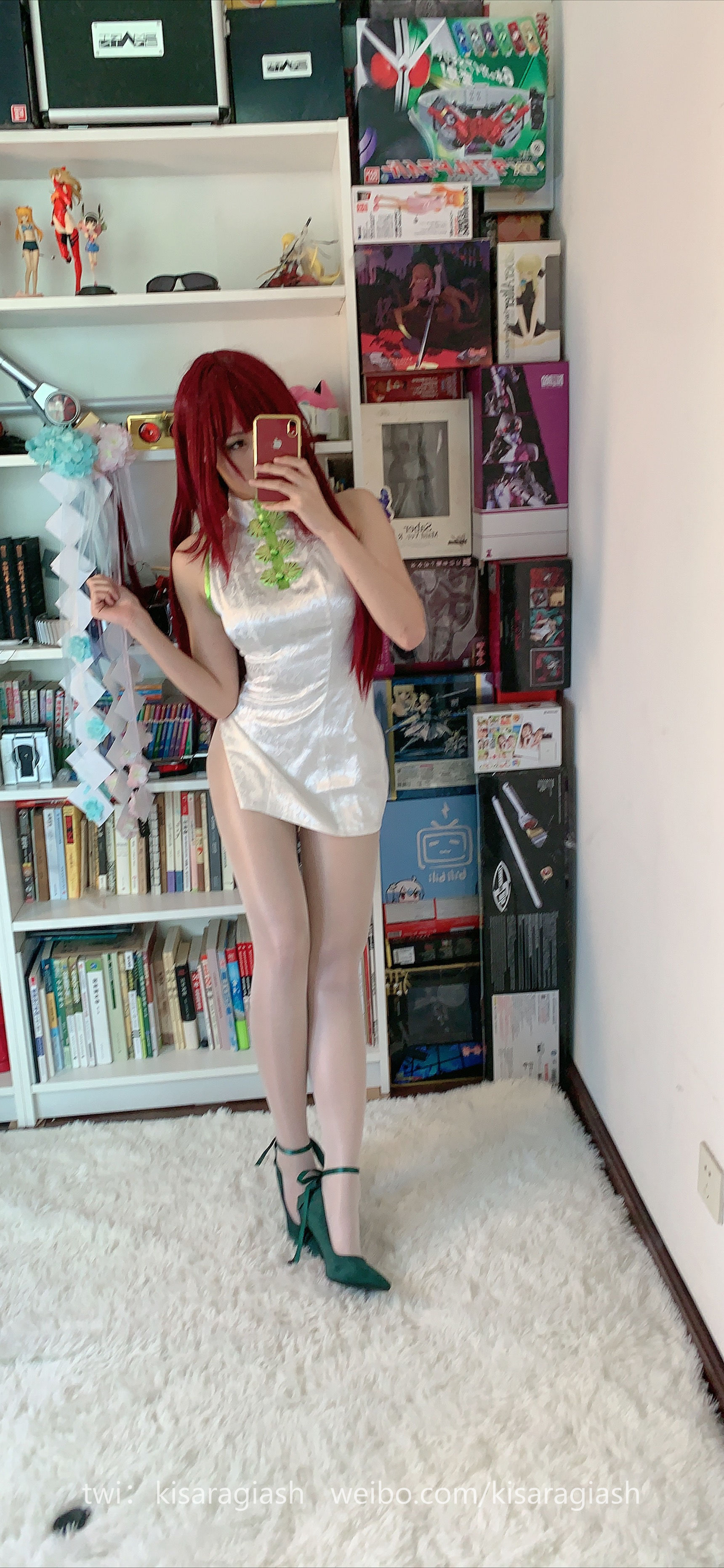 动漫博主如月灰 - 斯卡哈旗袍-图18