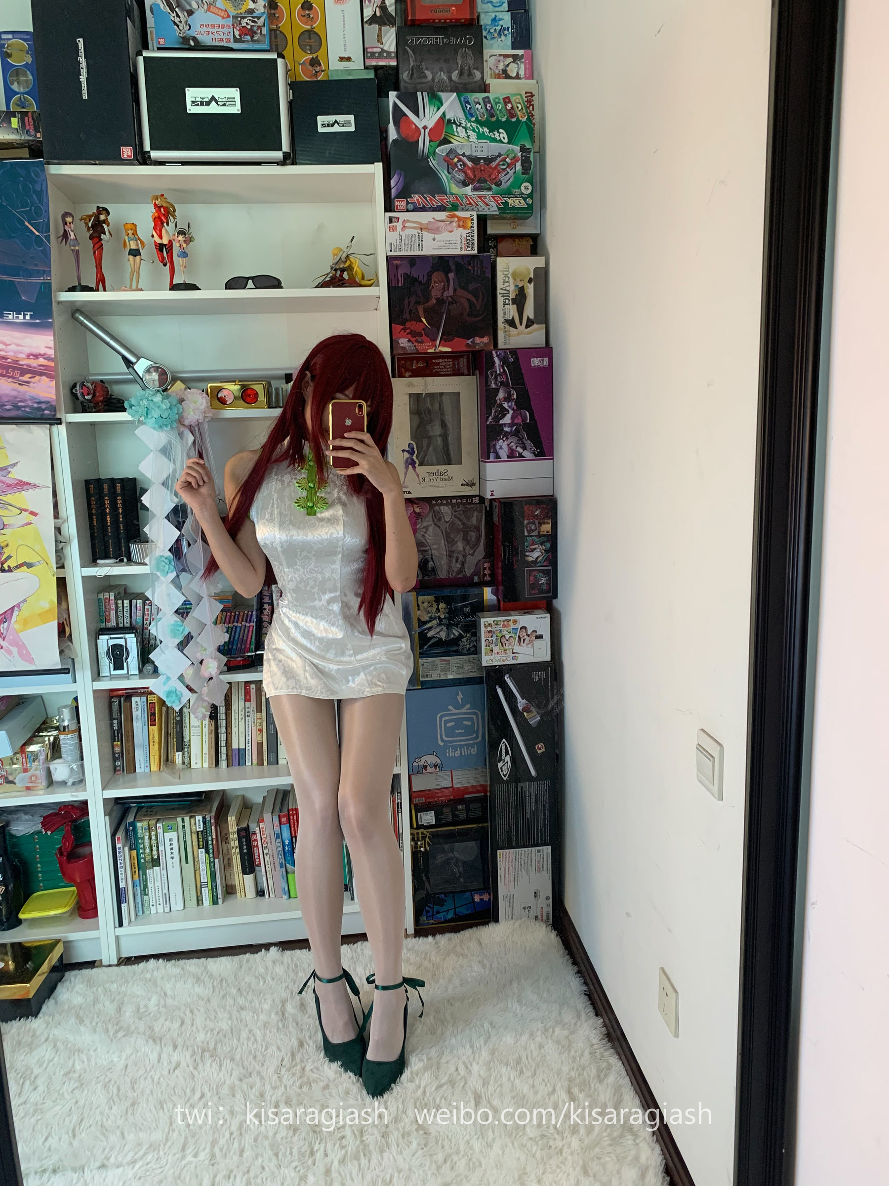 动漫博主如月灰 - 斯卡哈旗袍-图19