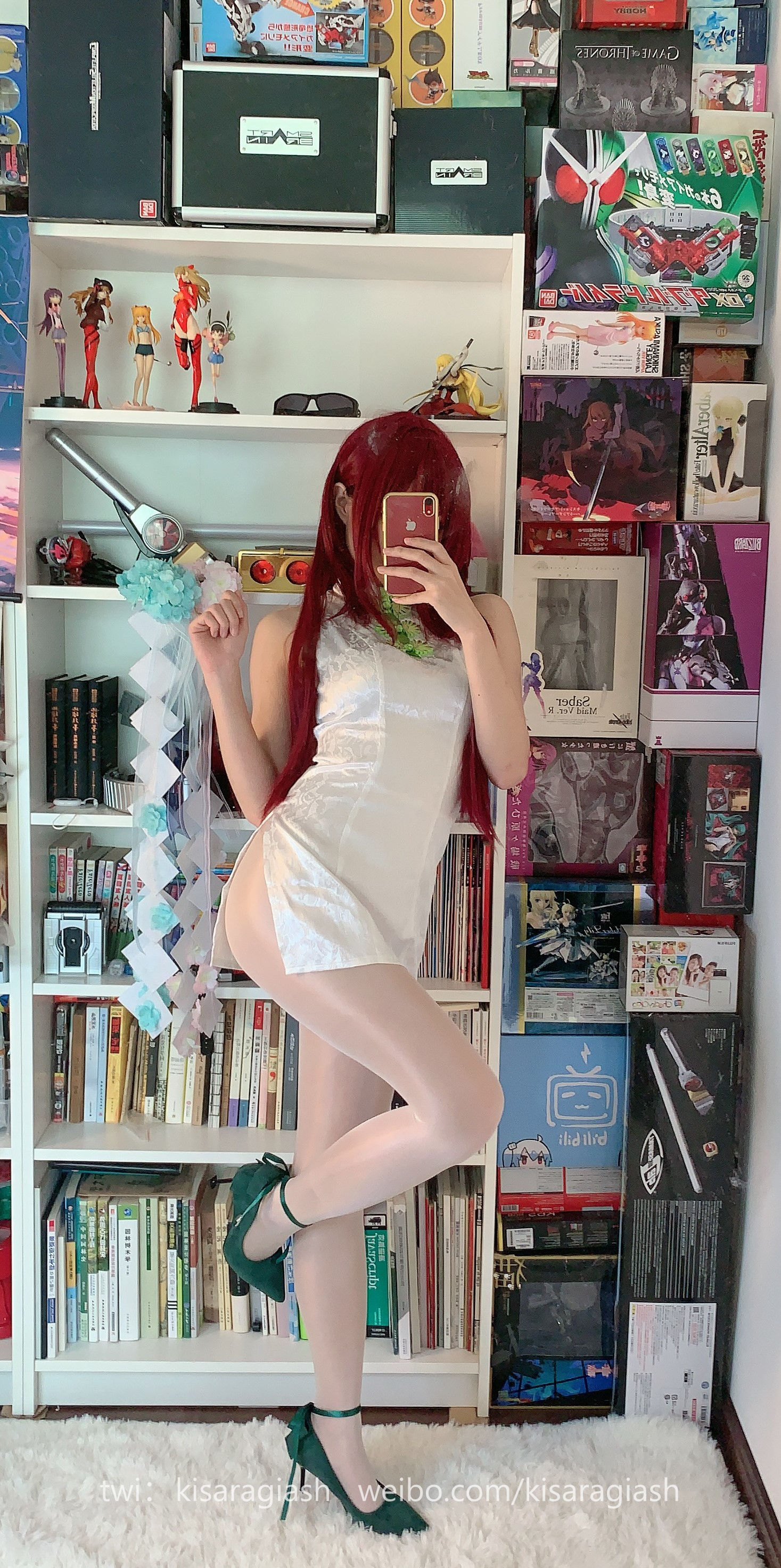 动漫博主如月灰 - 斯卡哈旗袍-图20