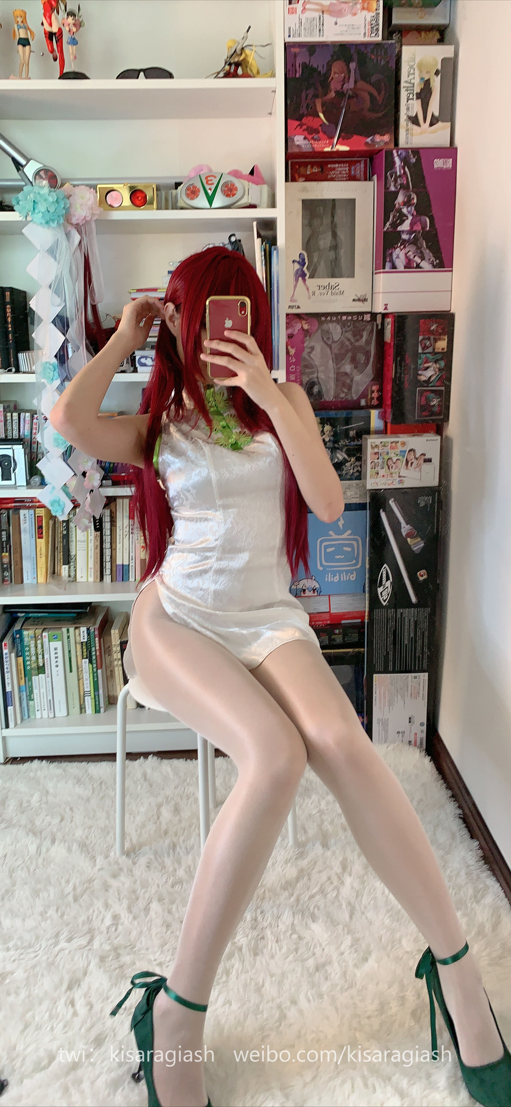 动漫博主如月灰 - 斯卡哈旗袍-图28